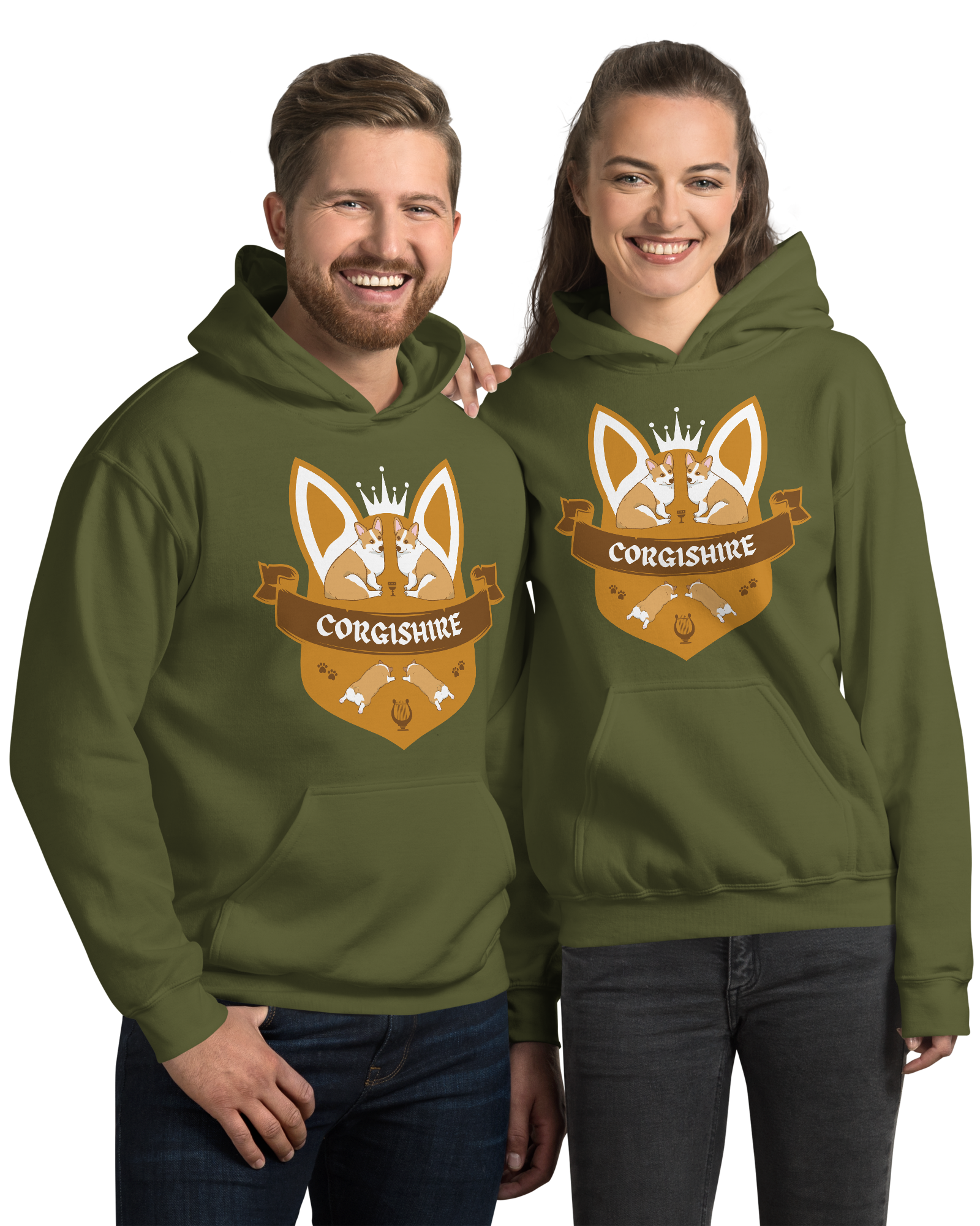 Corgishire is filled with all manner of corgis, and Corgishire keepsakes remind us of this magical place. Our fun & fabulous Corgishire clothes and gifts are beloved by corgi lovers