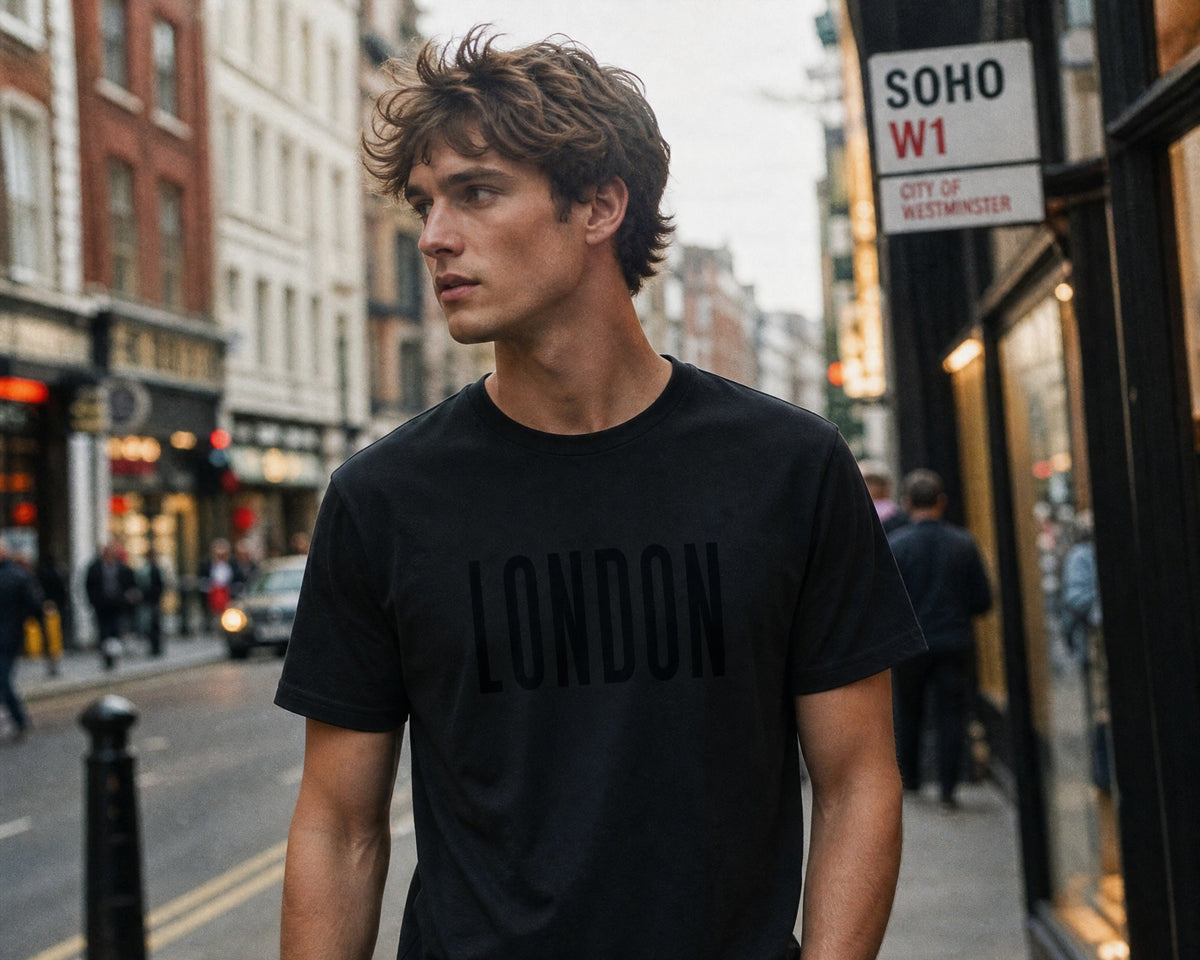 Our London Gift Shop collection brings together all our London-specific styles including Love London t-shirts, Ancient Modern Love shirts, Loire Alley and more. Cheers.