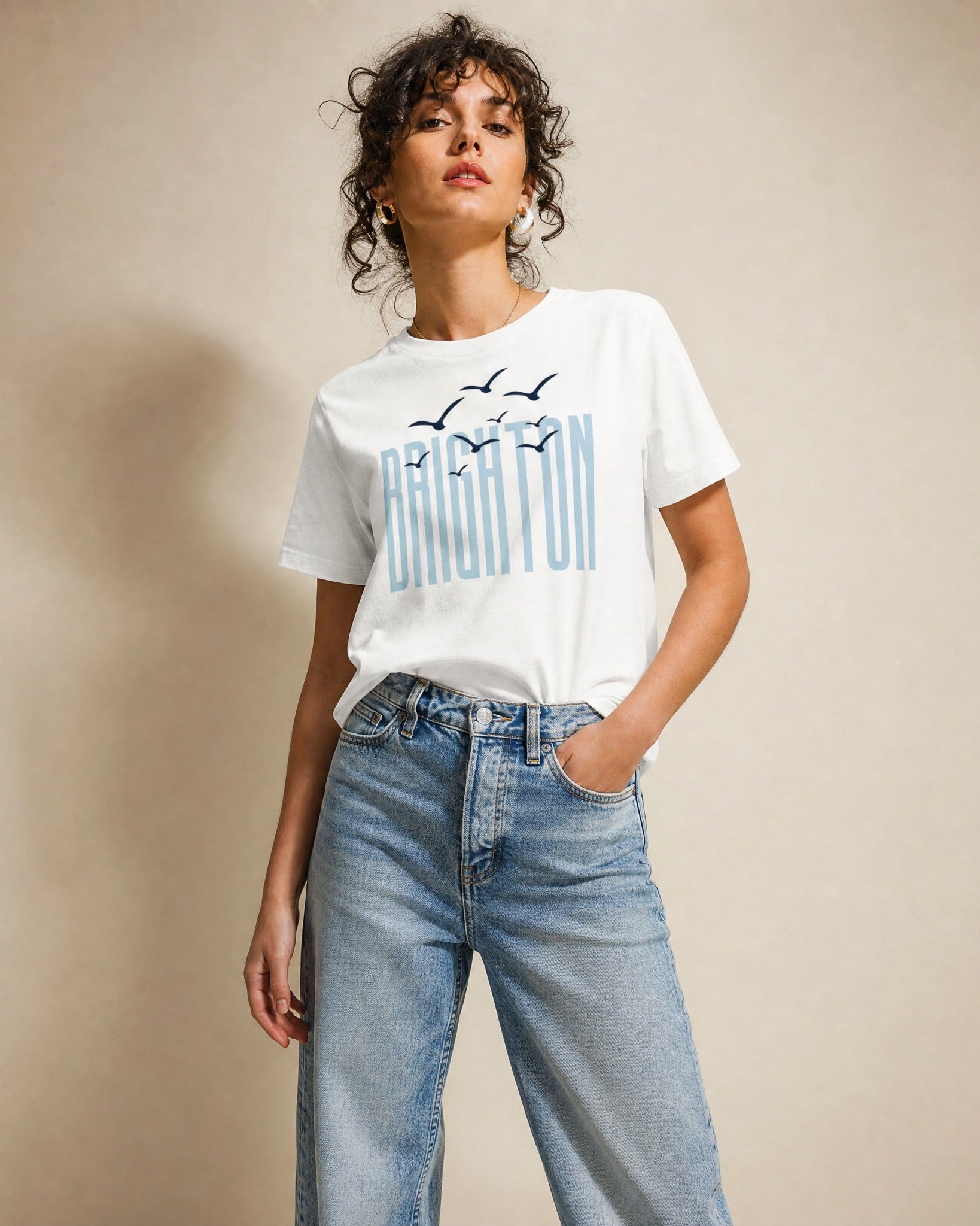 Celebrate and represent Brighton & Hove with these casually brilliant styles that spark delight—just like Brighton & Hove.