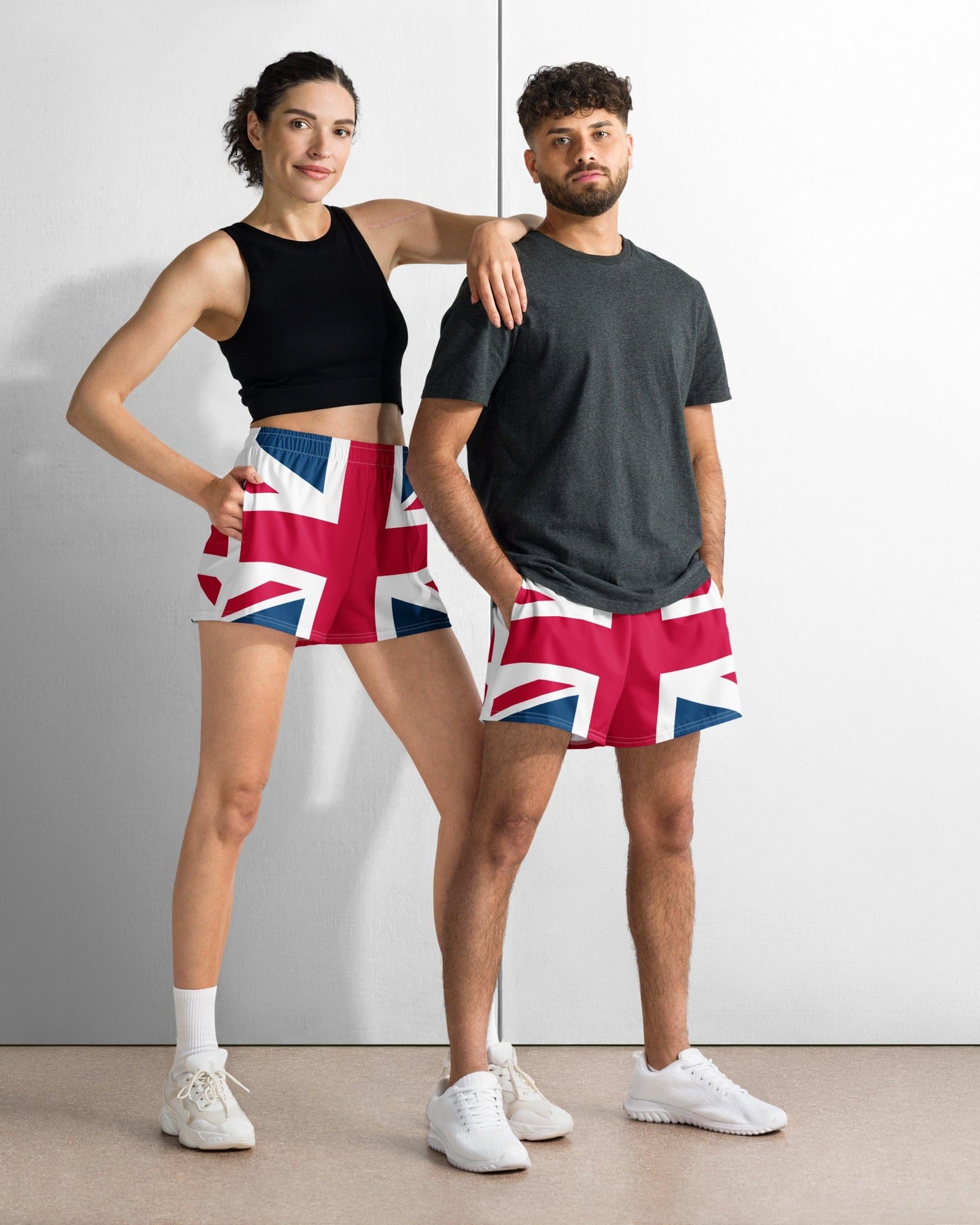 Jolly & Goode Shorts XS Union Jack Athletic Shorts | Unisex Fit Cheeky British Style