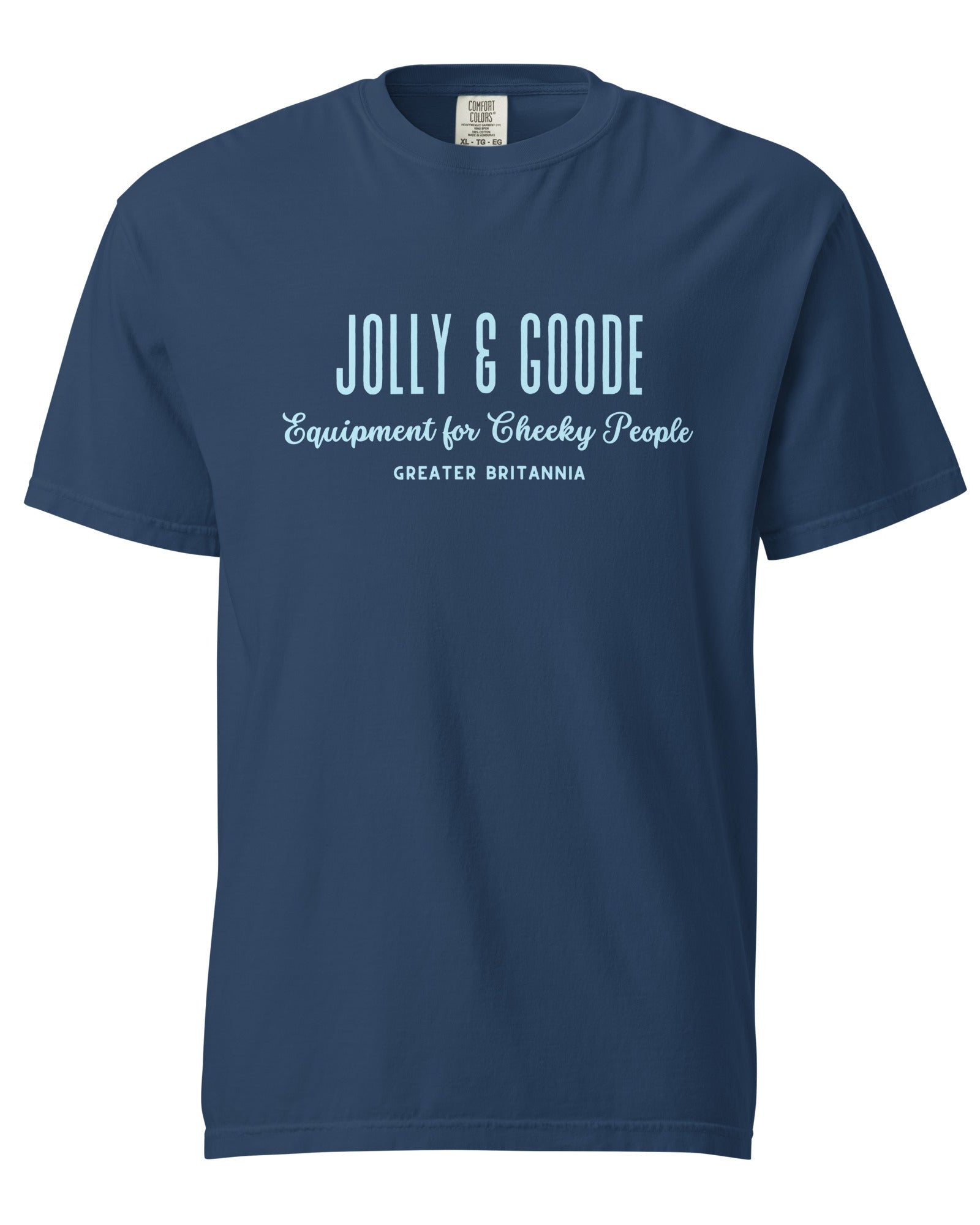 These brilliant items include a variety of Jolly & Goode logotype designs, J&G branded items, and Equipment for Cheeky People.