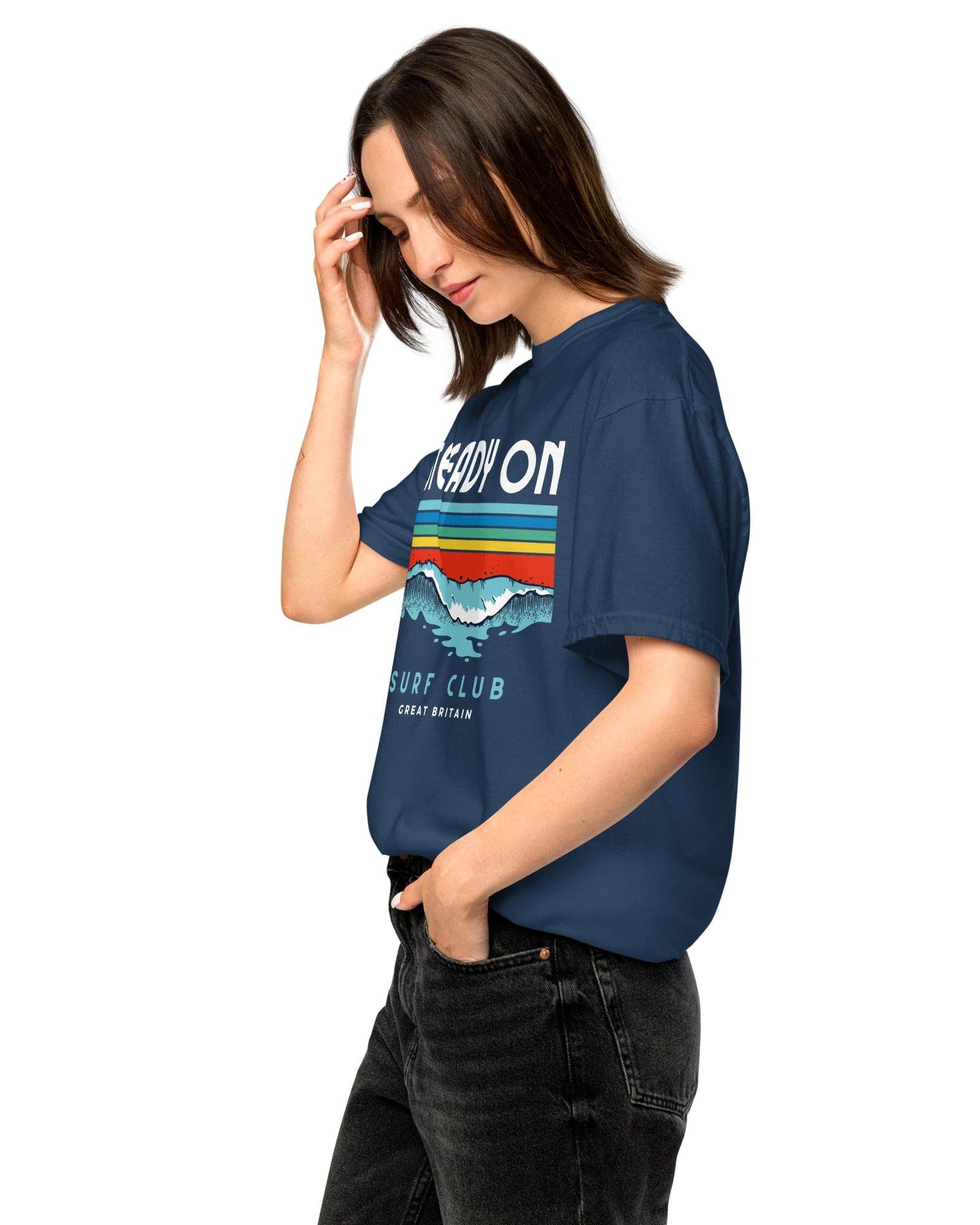 Apparel from the Steady On Surf Club collection is a joy to wear and a fantastic way to represent British Surfing.