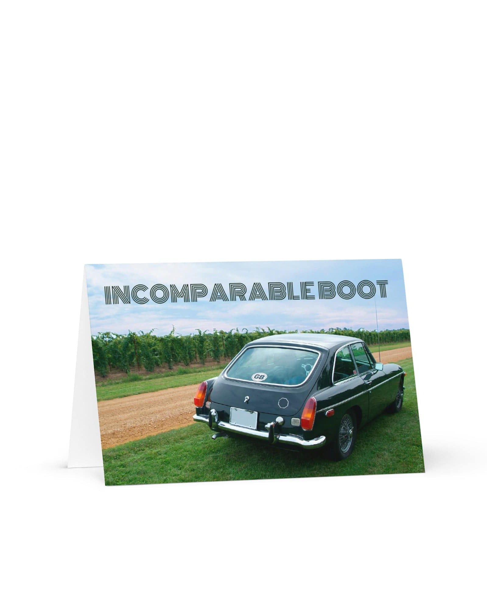 Incomparable Boot | Greeting Card.