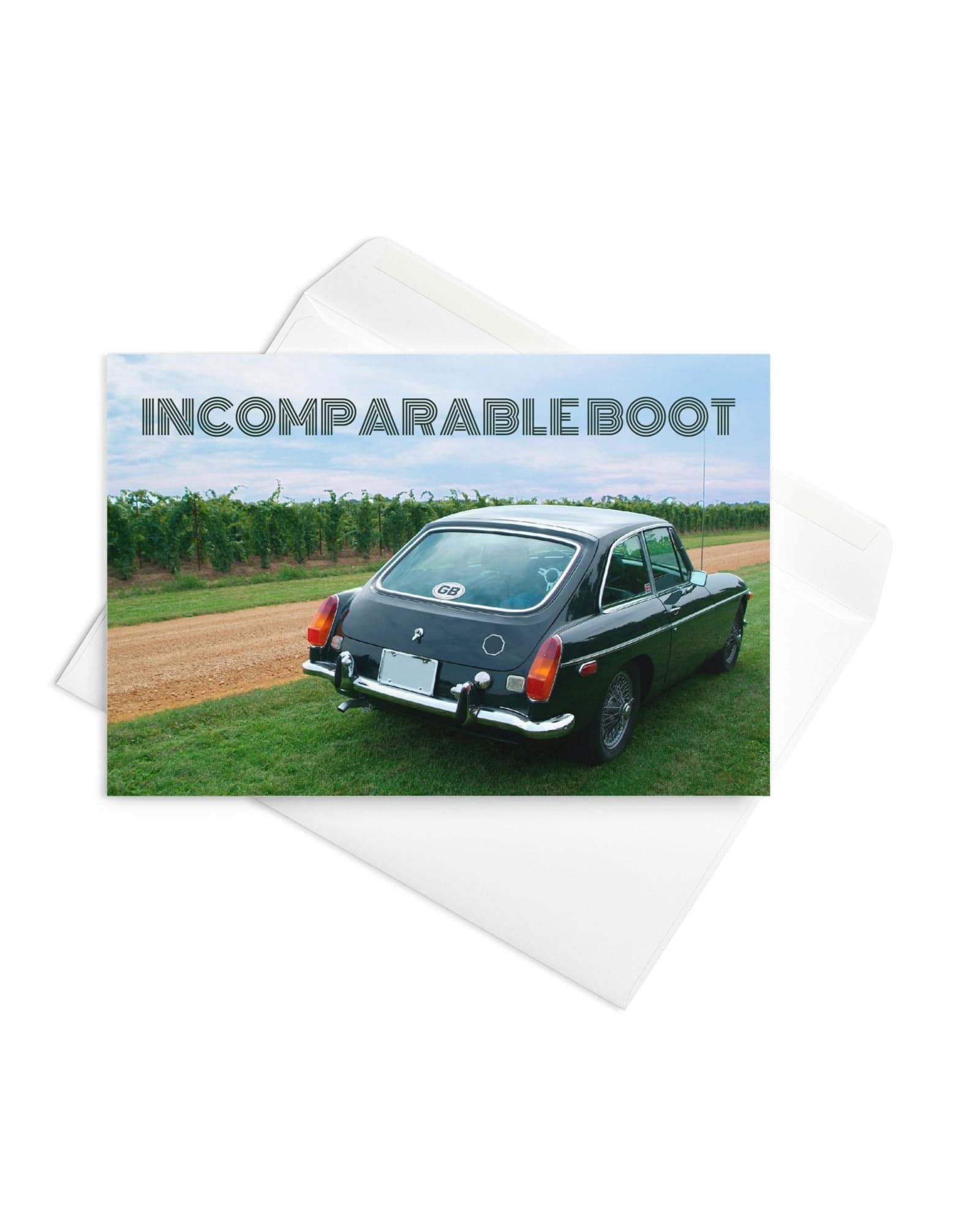 Incomparable Boot | Greeting Card.