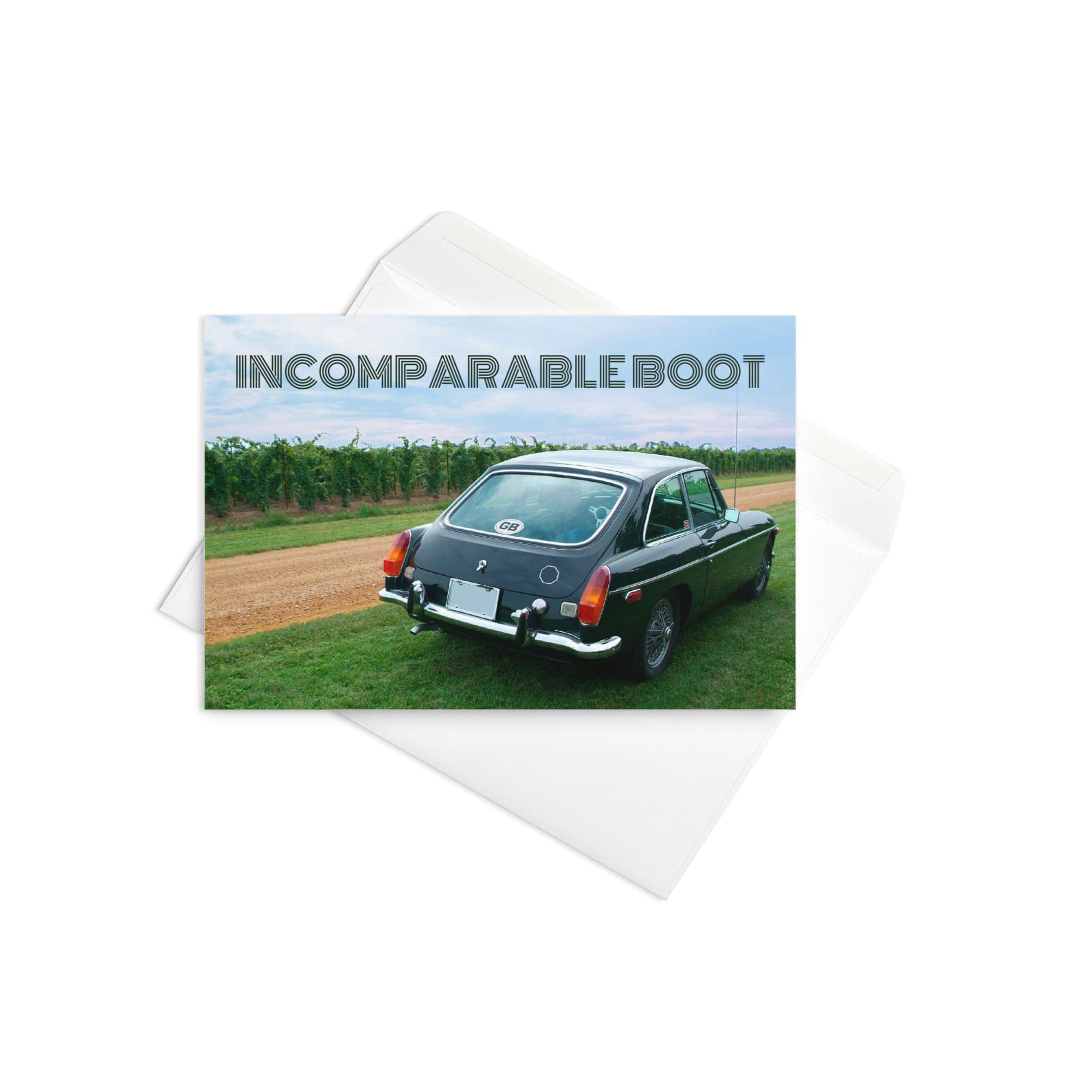 Incomparable Boot | Greeting Card.