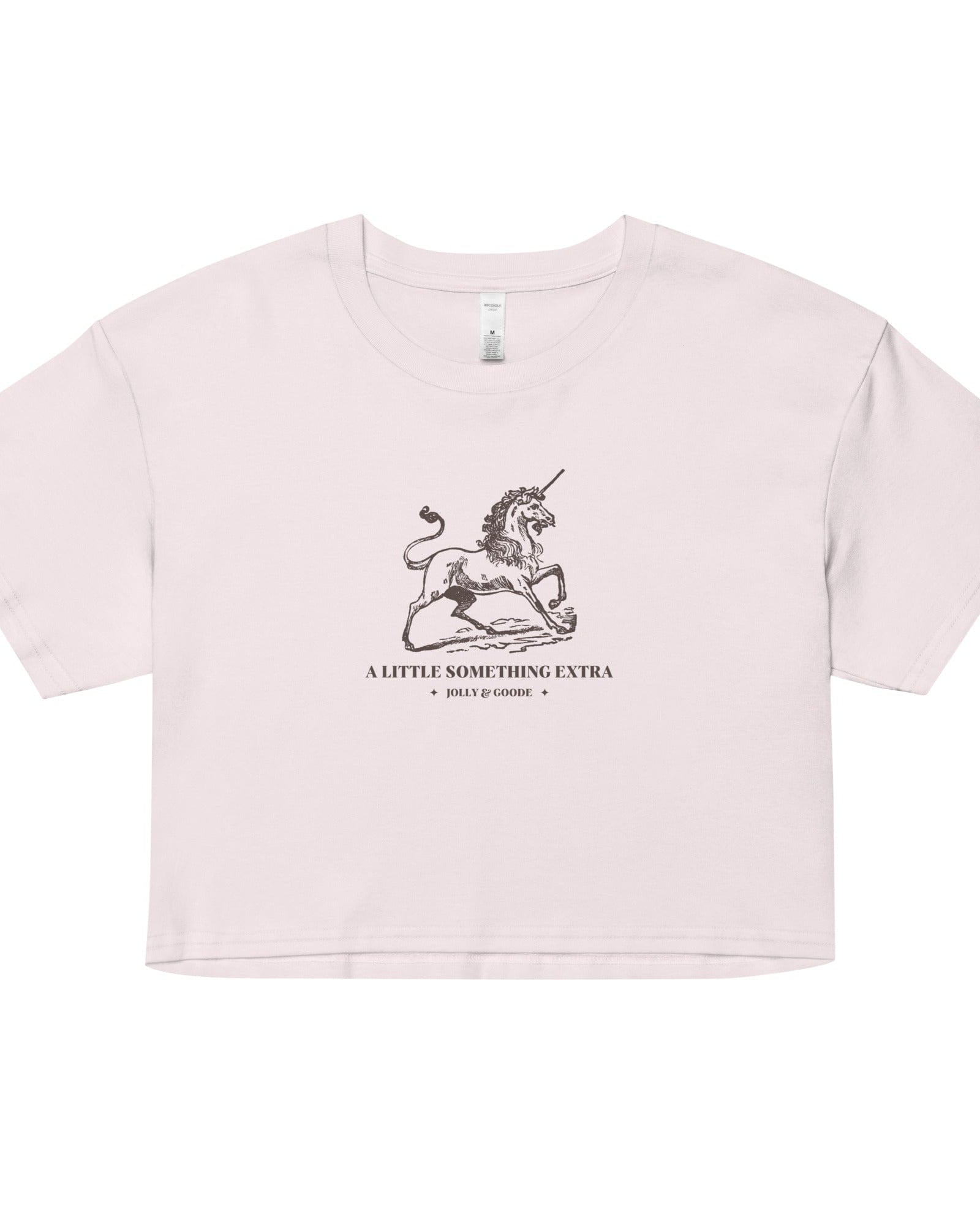 A Little Something Extra Unicorn Crop Top.