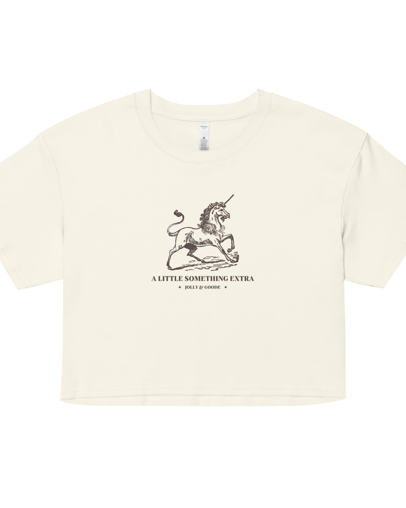 A Little Something Extra Unicorn Crop Top.