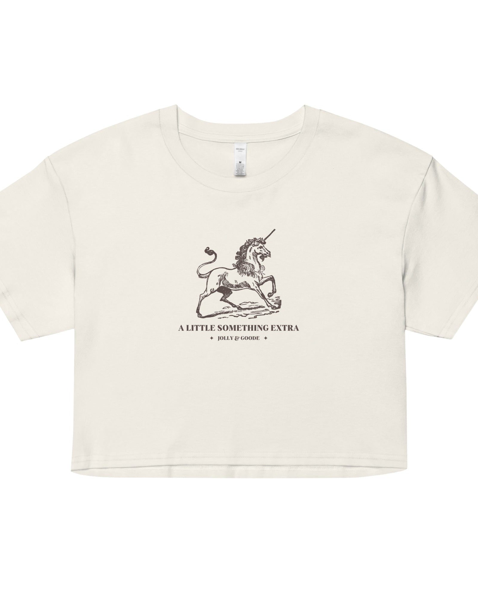 A Little Something Extra Unicorn Crop Top.