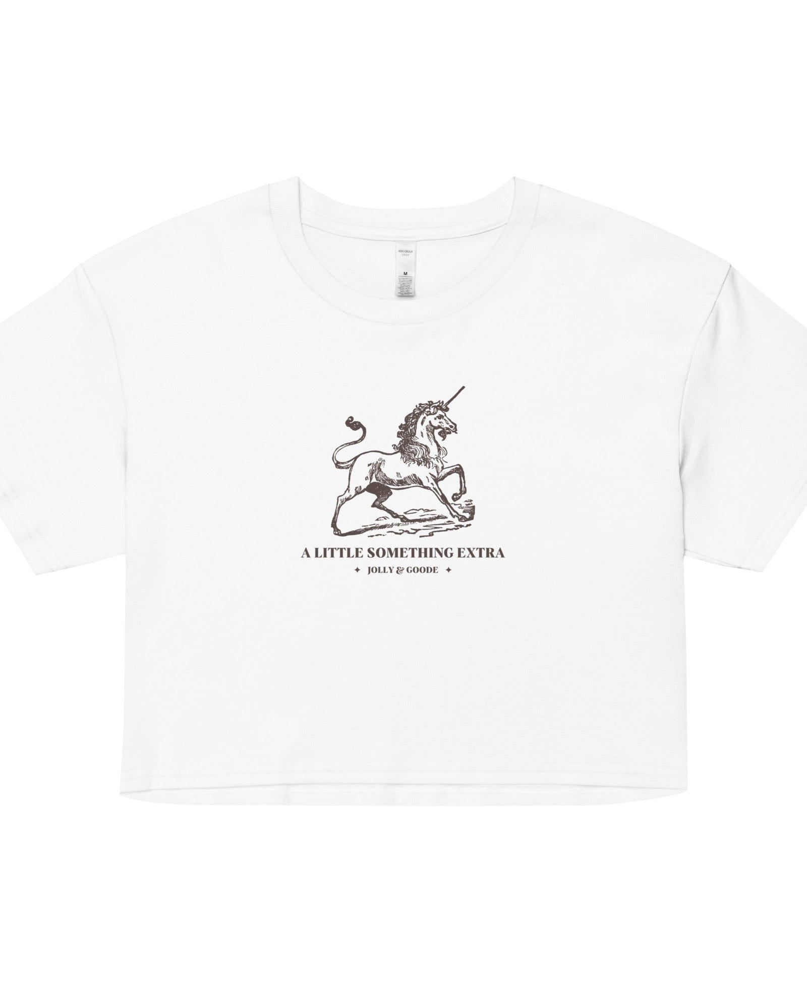 A Little Something Extra Unicorn Crop Top.