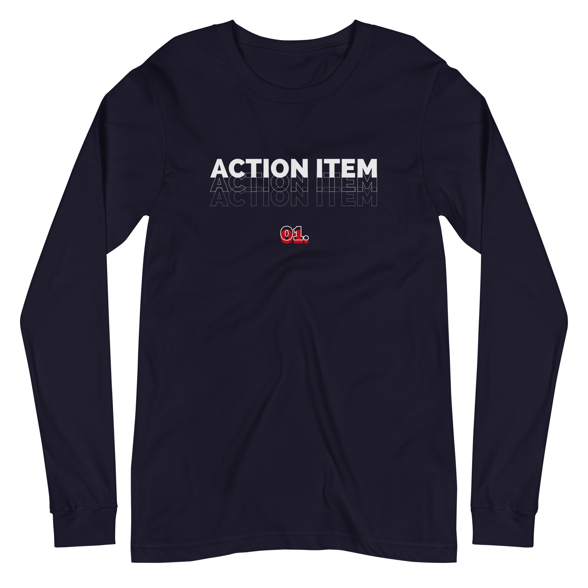 Action Item | Long Sleeve Shirt Navy / XS long sleeve shirts Jolly & Goode