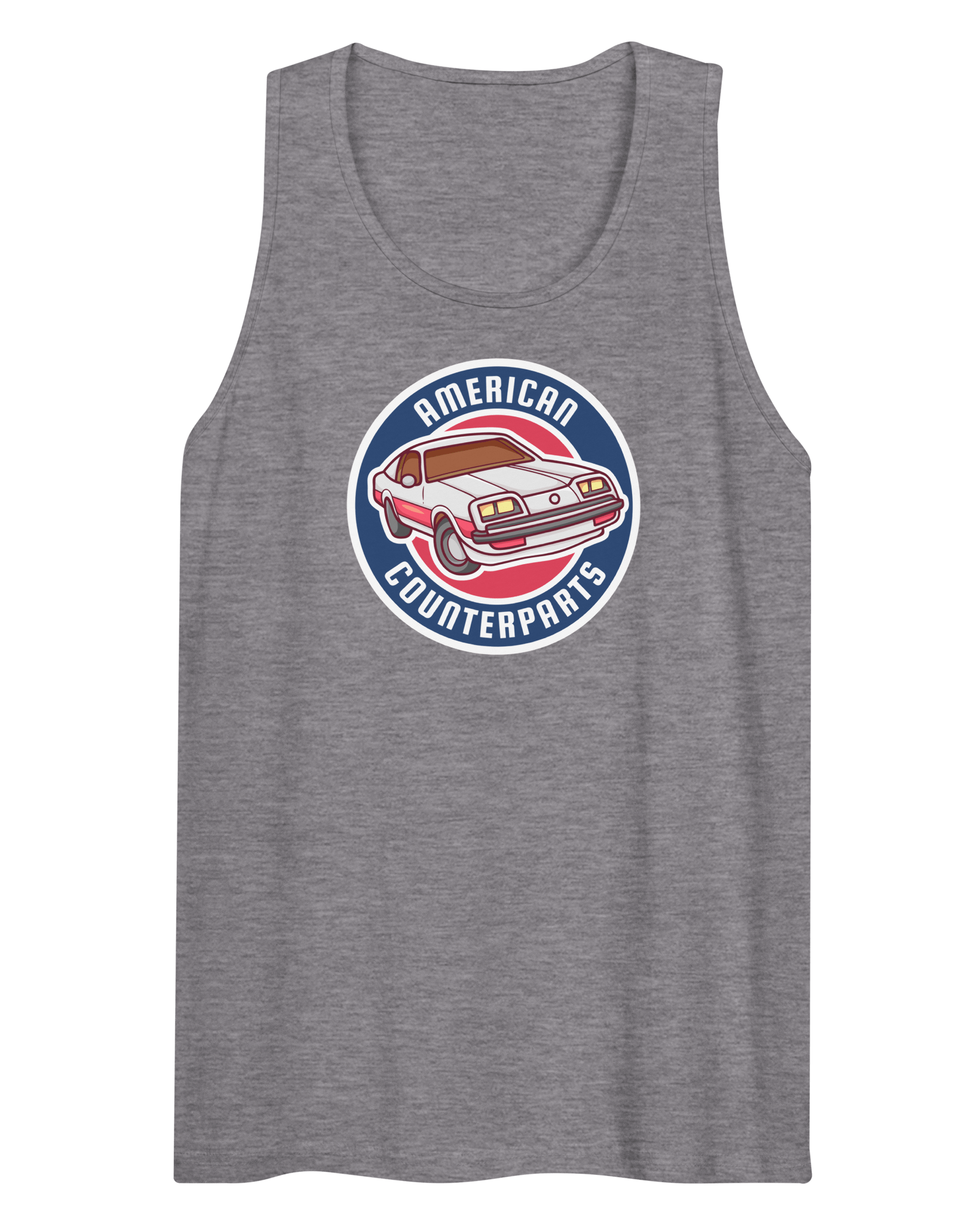 American Counterparts | Men’s Vest | Tank Top Athletic Heather / S Shirts & Tops Jolly & Goode