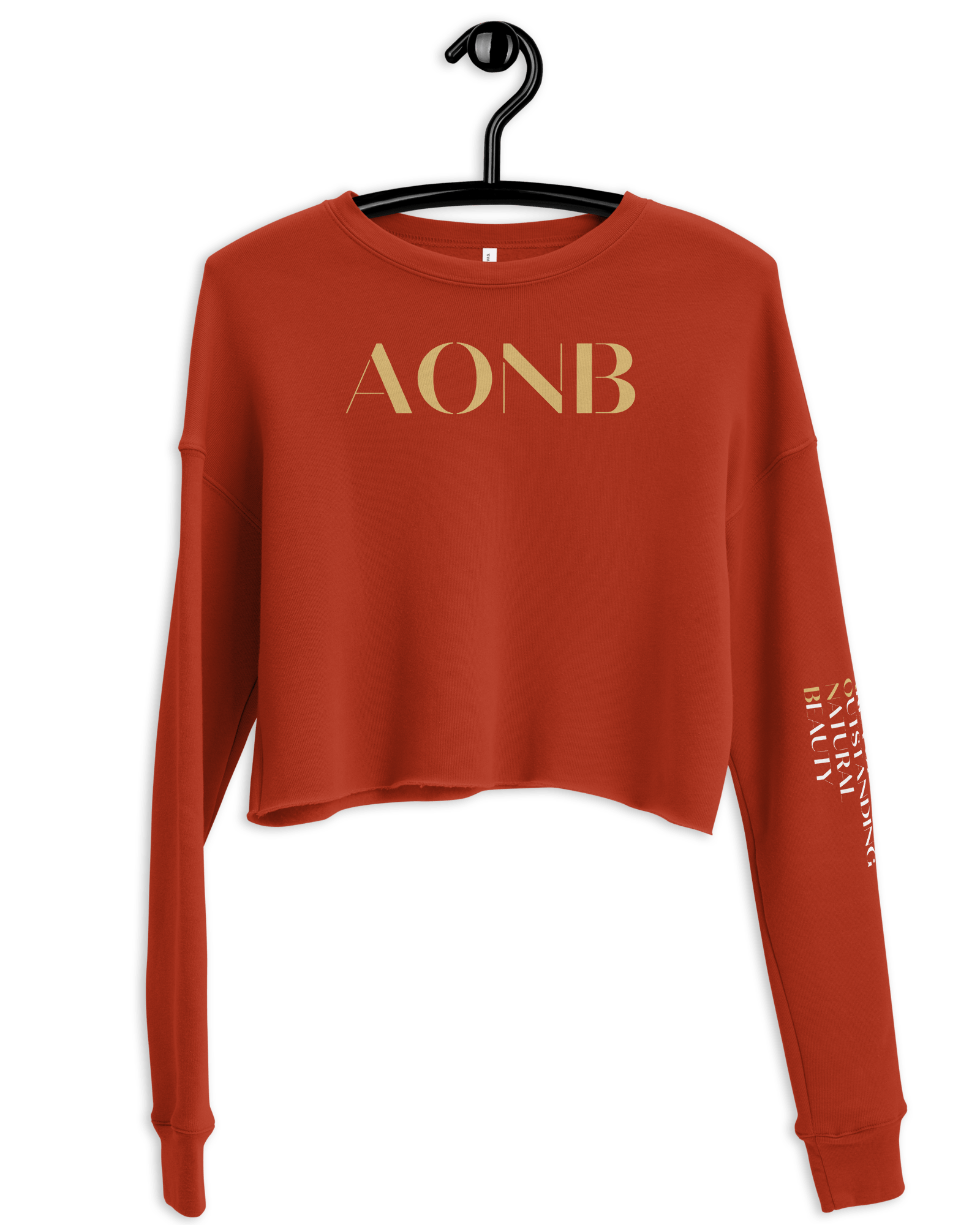 AONB Crop Sweatshirt | Area of Outstanding Natural Beauty Crop Sweatshirt Jolly & Goode