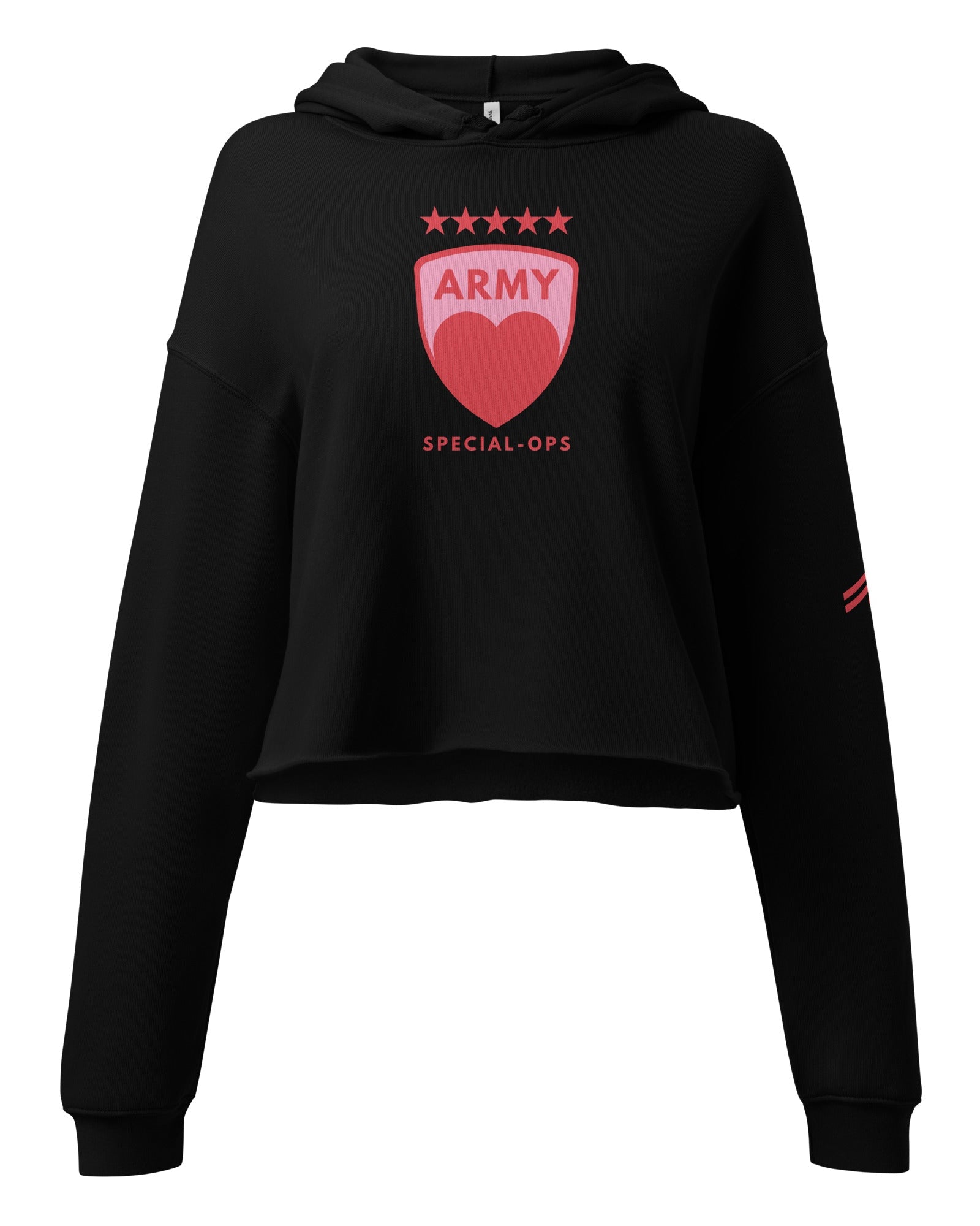 Army of Love Special Ops Crop Hoodie.