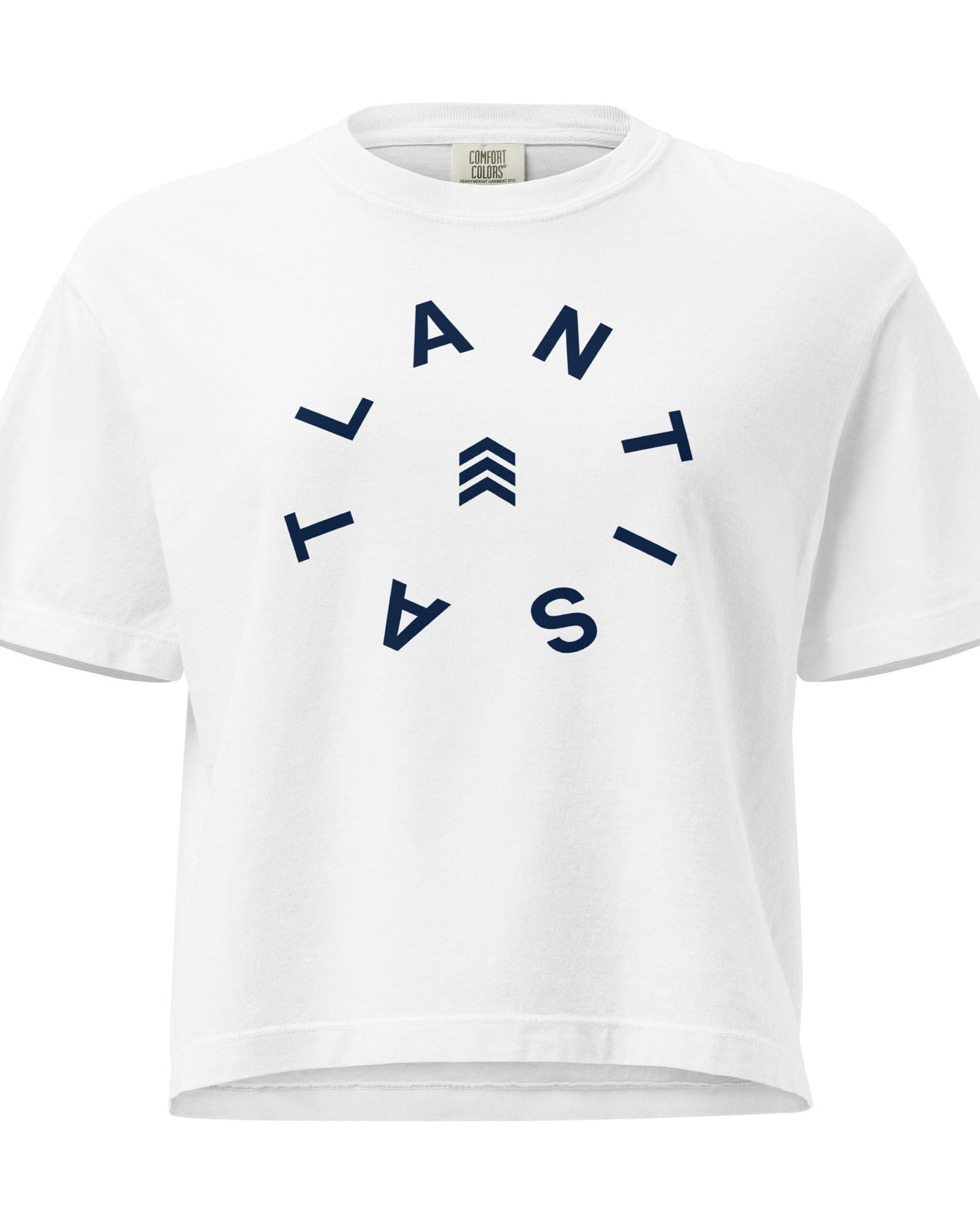 Atlantis Women’s Heavyweight Mid-Length Boxy Tee.