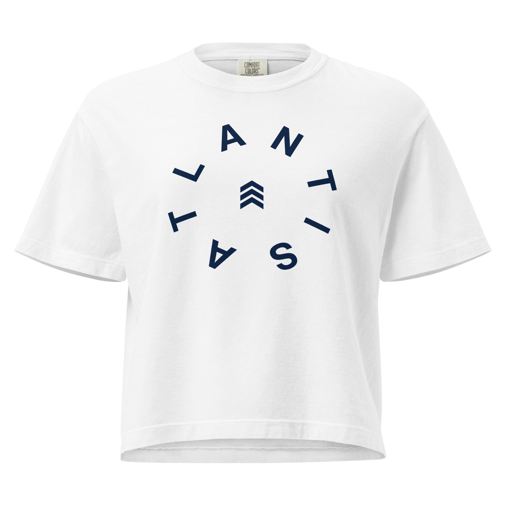 Atlantis Women’s Heavyweight Mid-Length Boxy Tee.