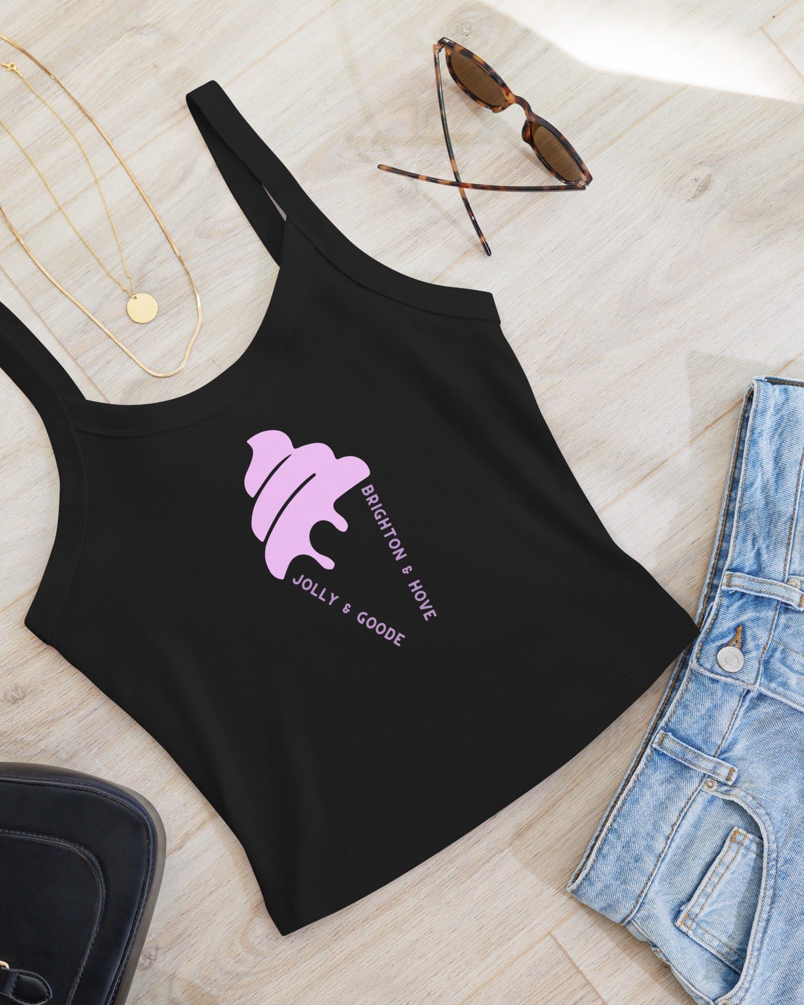 Brighton & Hove Ice Cream Women’s Micro-Rib Vest.