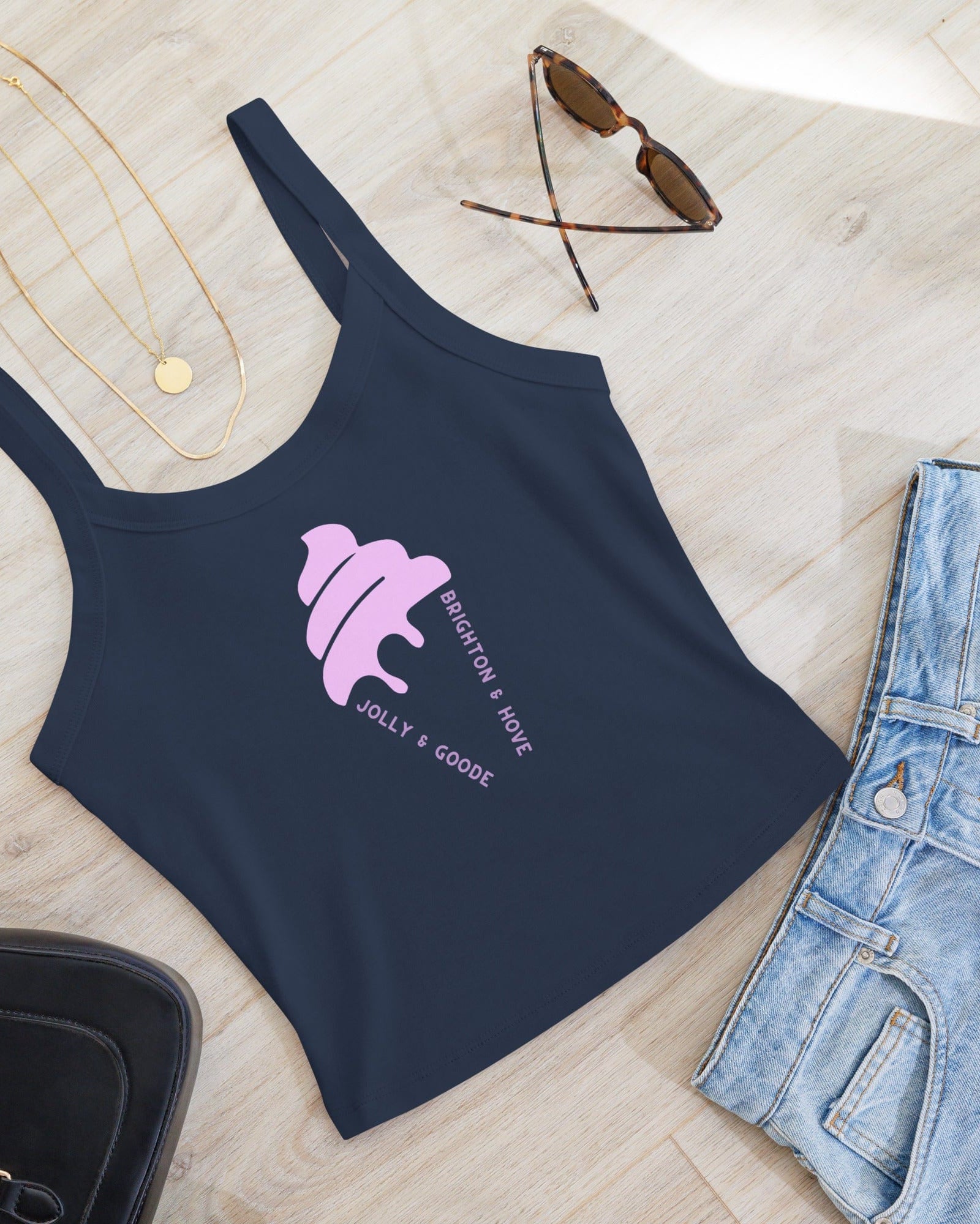 Brighton & Hove Ice Cream Women’s Micro-Rib Vest.