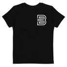 Bristol B Kids T-shirt | Organic Cotton Black / 3-4 Shirts & Tops Jolly & Goode