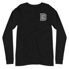 Bristol B Long-Sleeve Shirt Black / XS long sleeve shirts Jolly & Goode