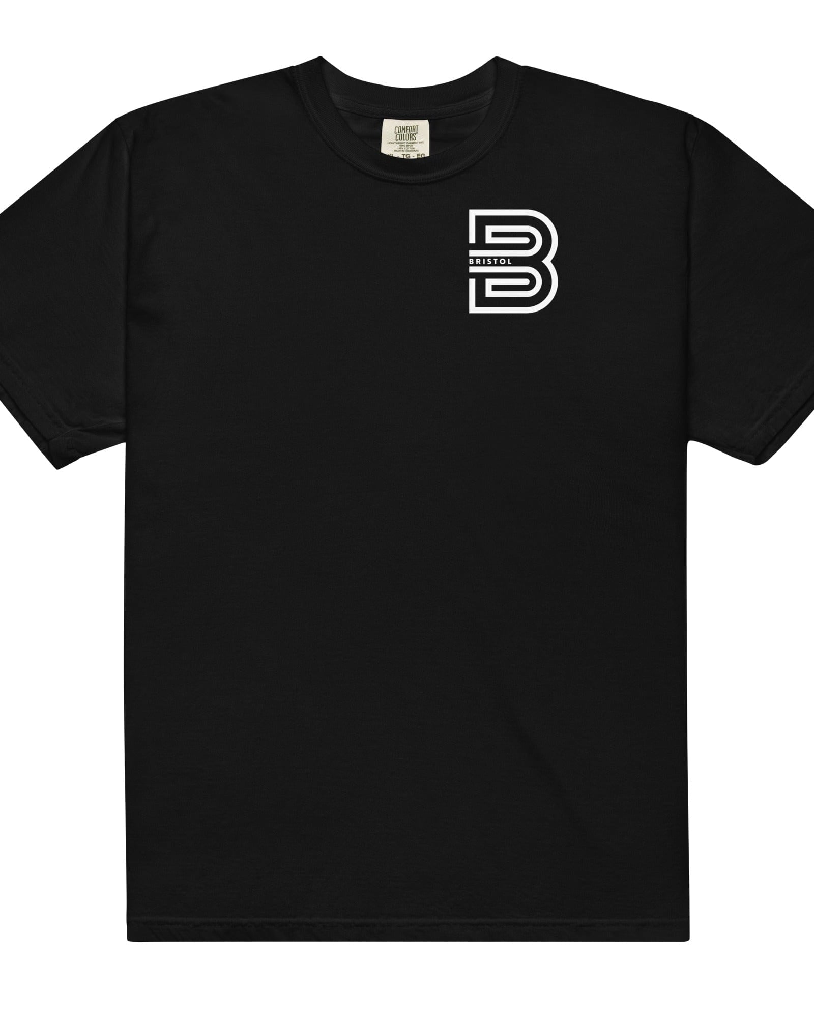 Bristol B T-shirt | Garment-dyed Heavyweight Black / S Shirts & Tops Jolly & Goode