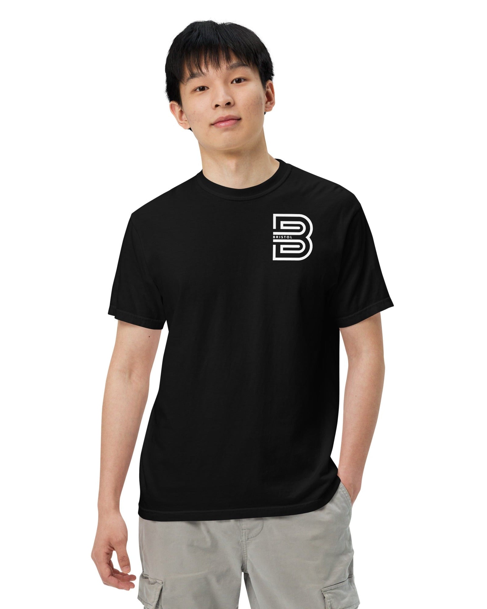 Bristol B T-shirt | Garment-dyed Heavyweight Shirts & Tops Jolly & Goode