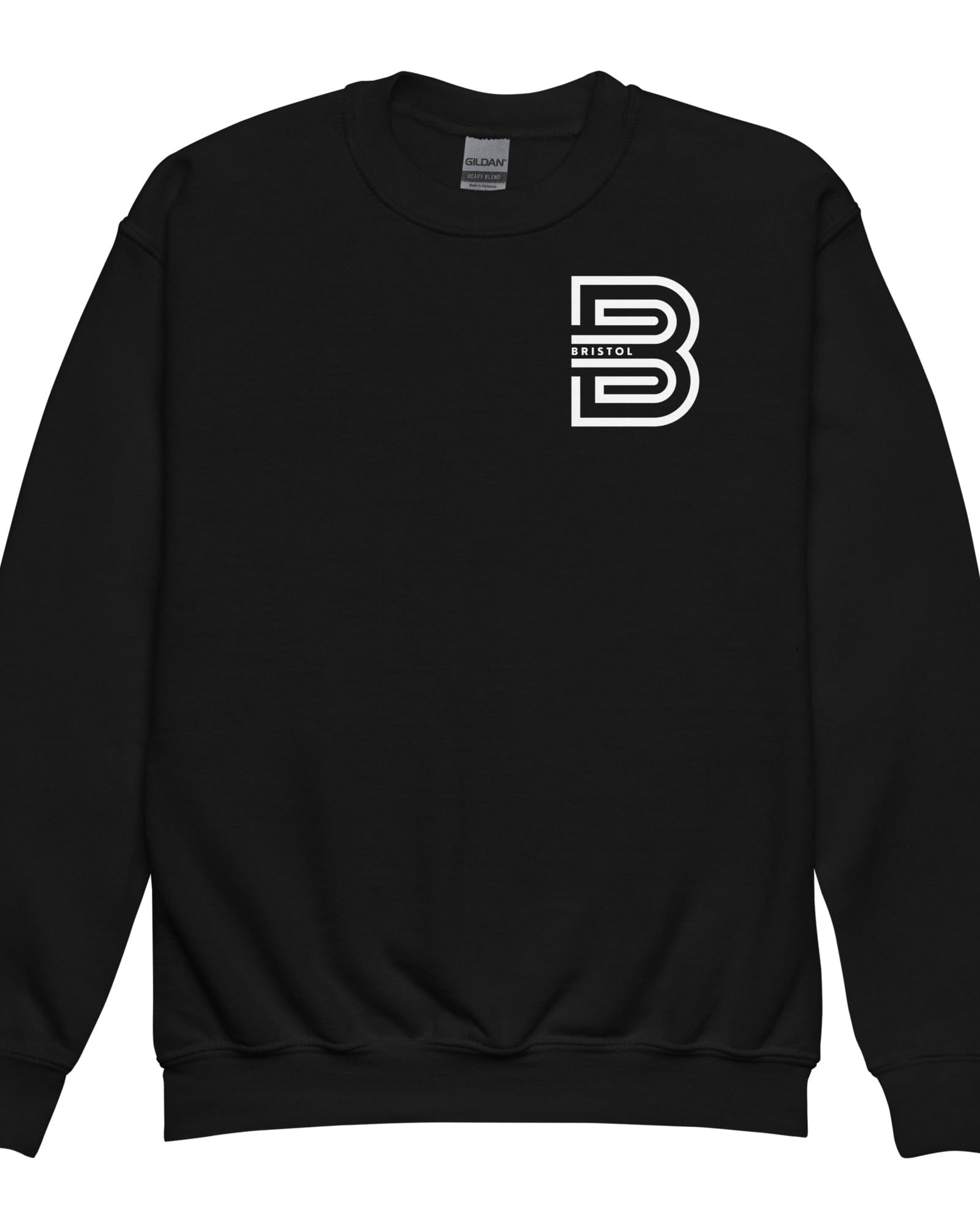 Bristol B Youth Crewneck Sweatshirt Black / XS youth sweatshirts Jolly & Goode