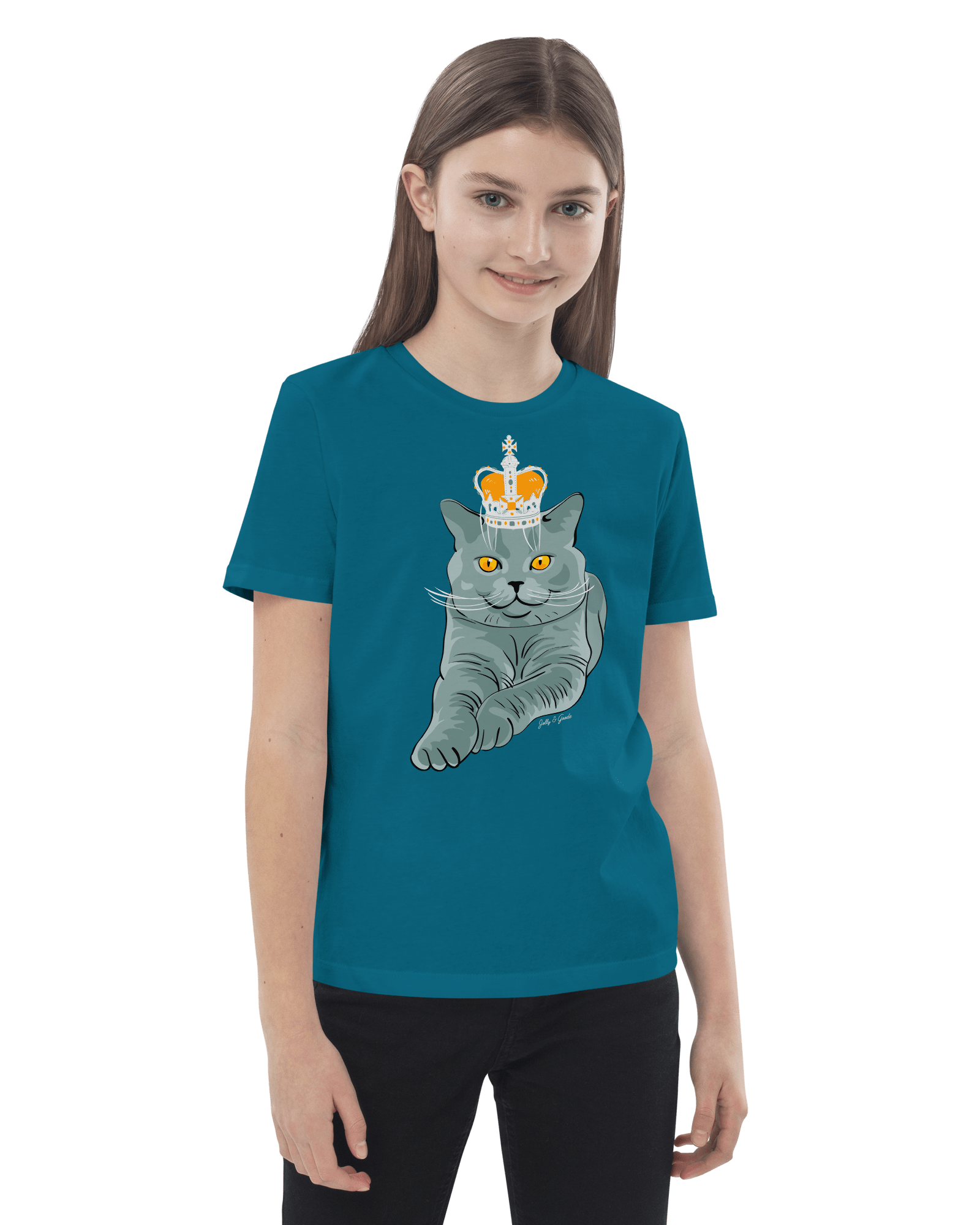 British Blue Organic Kids T-shirt.
