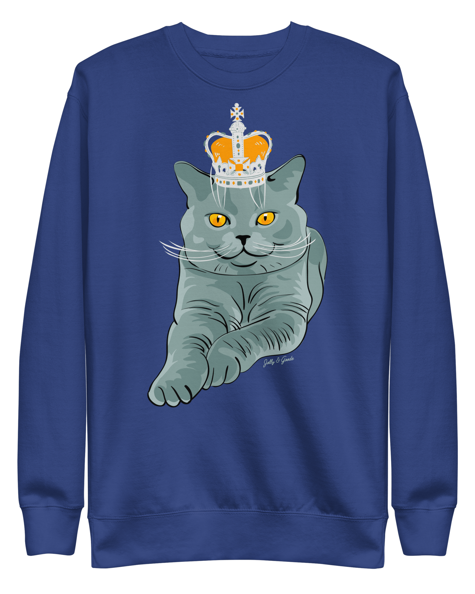 British Blue Premium Sweatshirt.