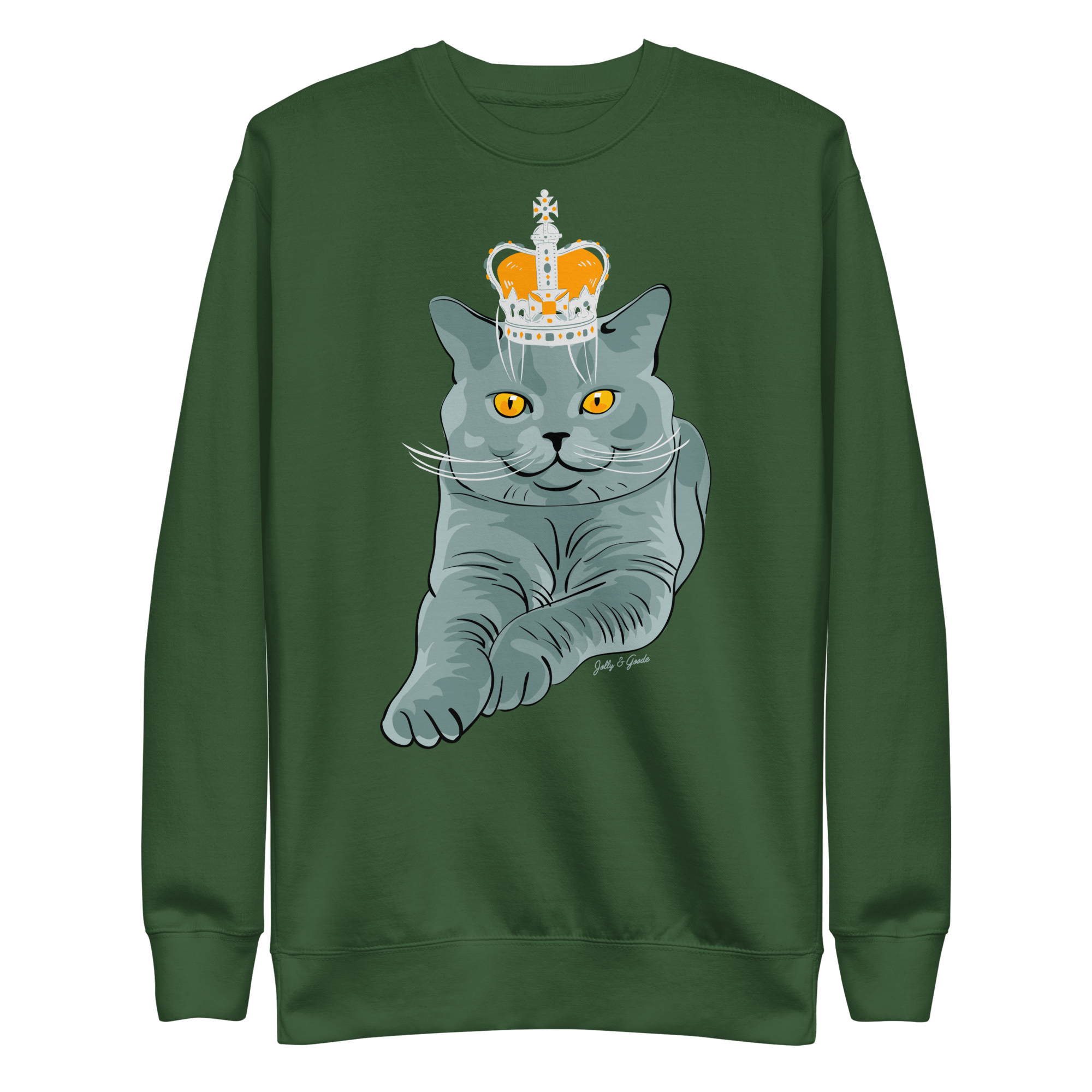 British Blue Premium Sweatshirt.