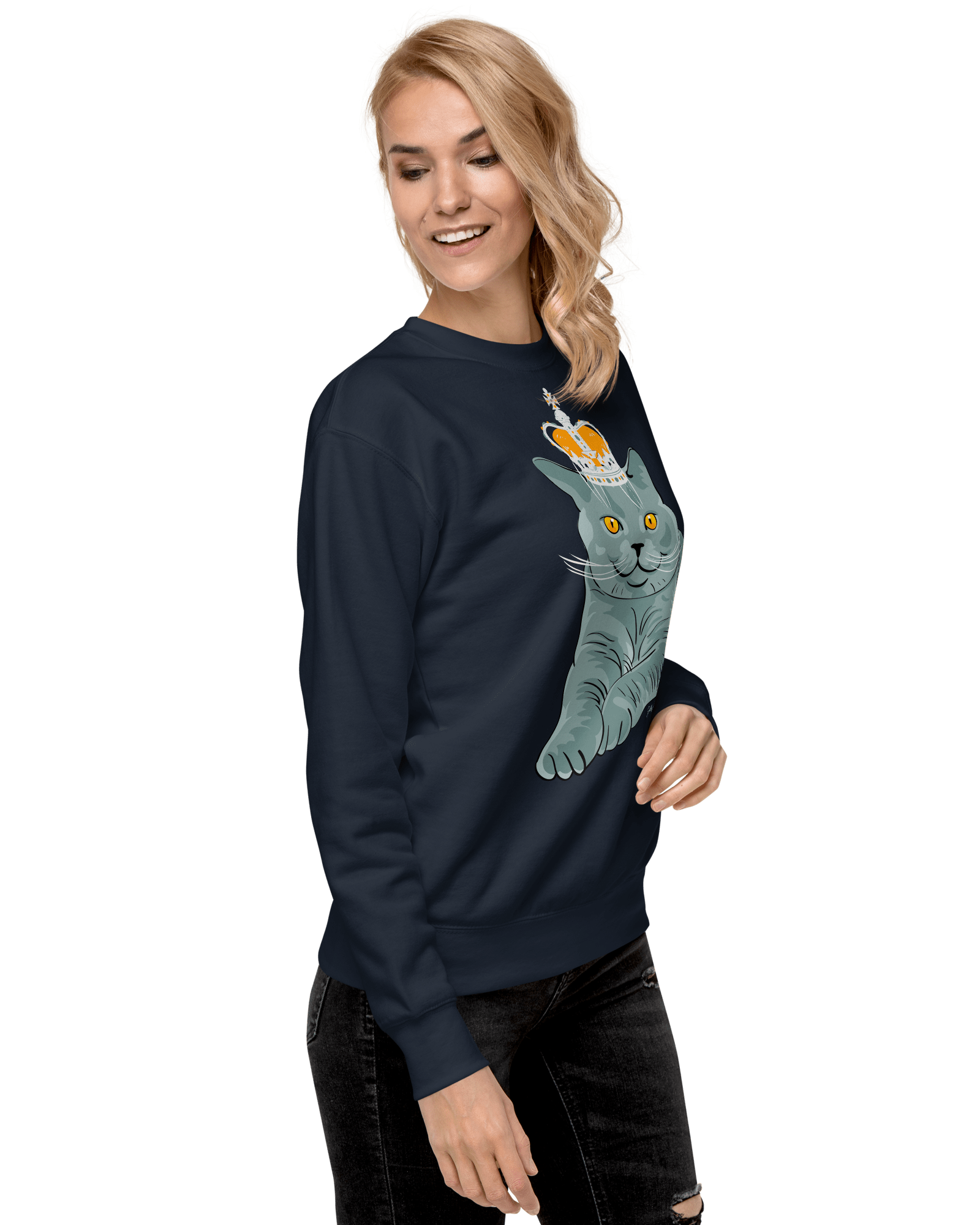 British Blue Premium Sweatshirt.