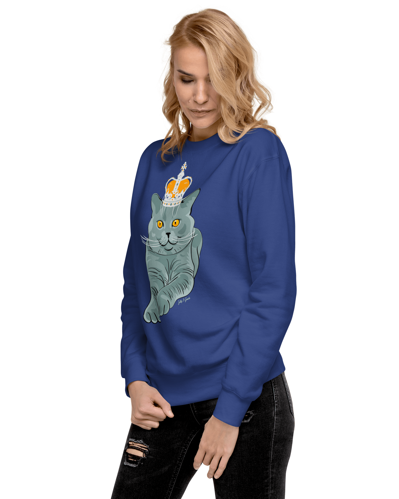 British Blue Premium Sweatshirt Jolly & Goode