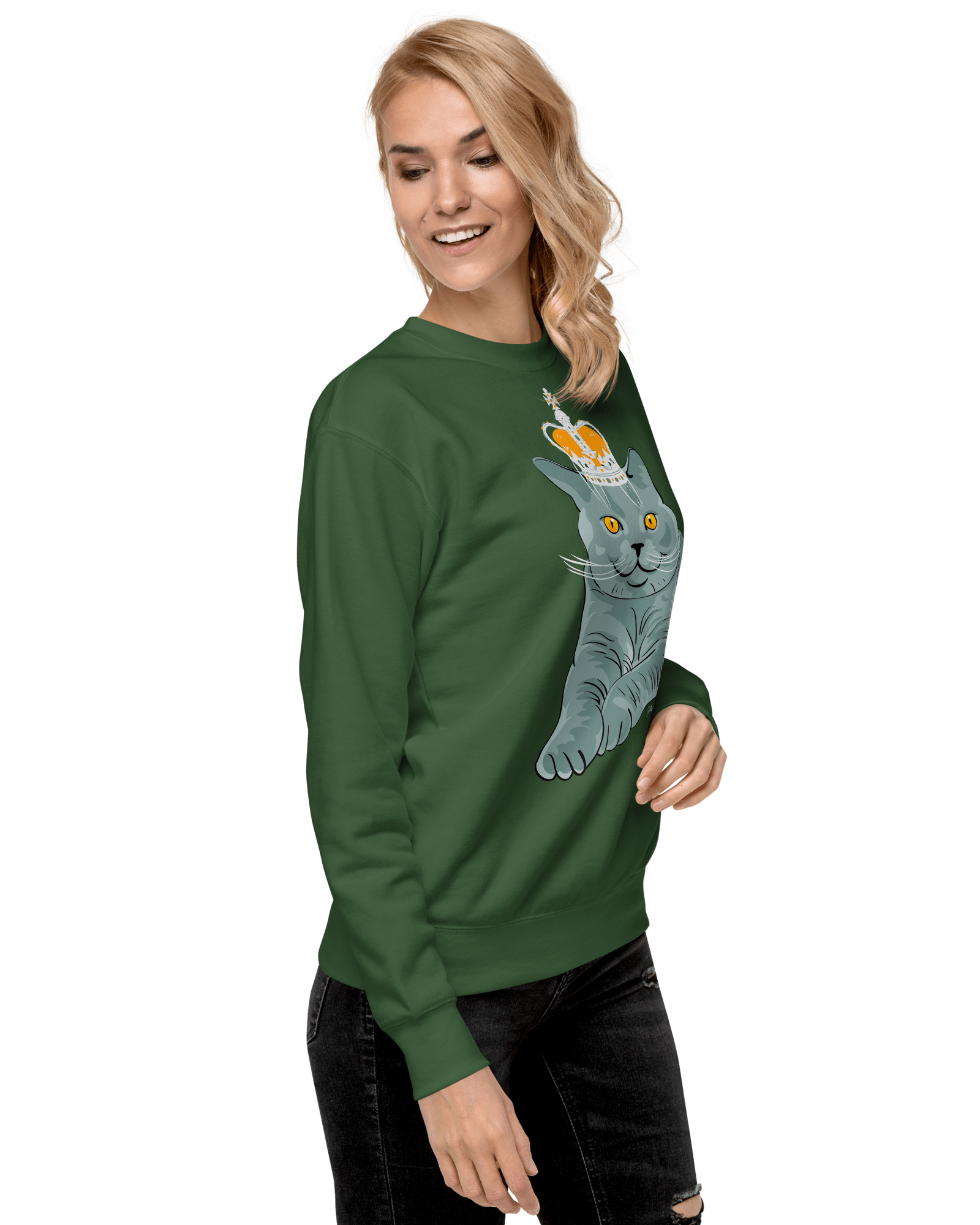 British Blue Premium Sweatshirt.