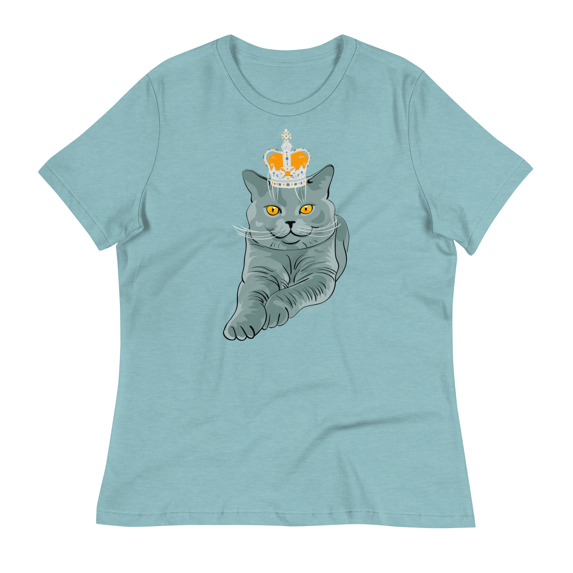 British Blue Women's Relaxed T-Shirt.