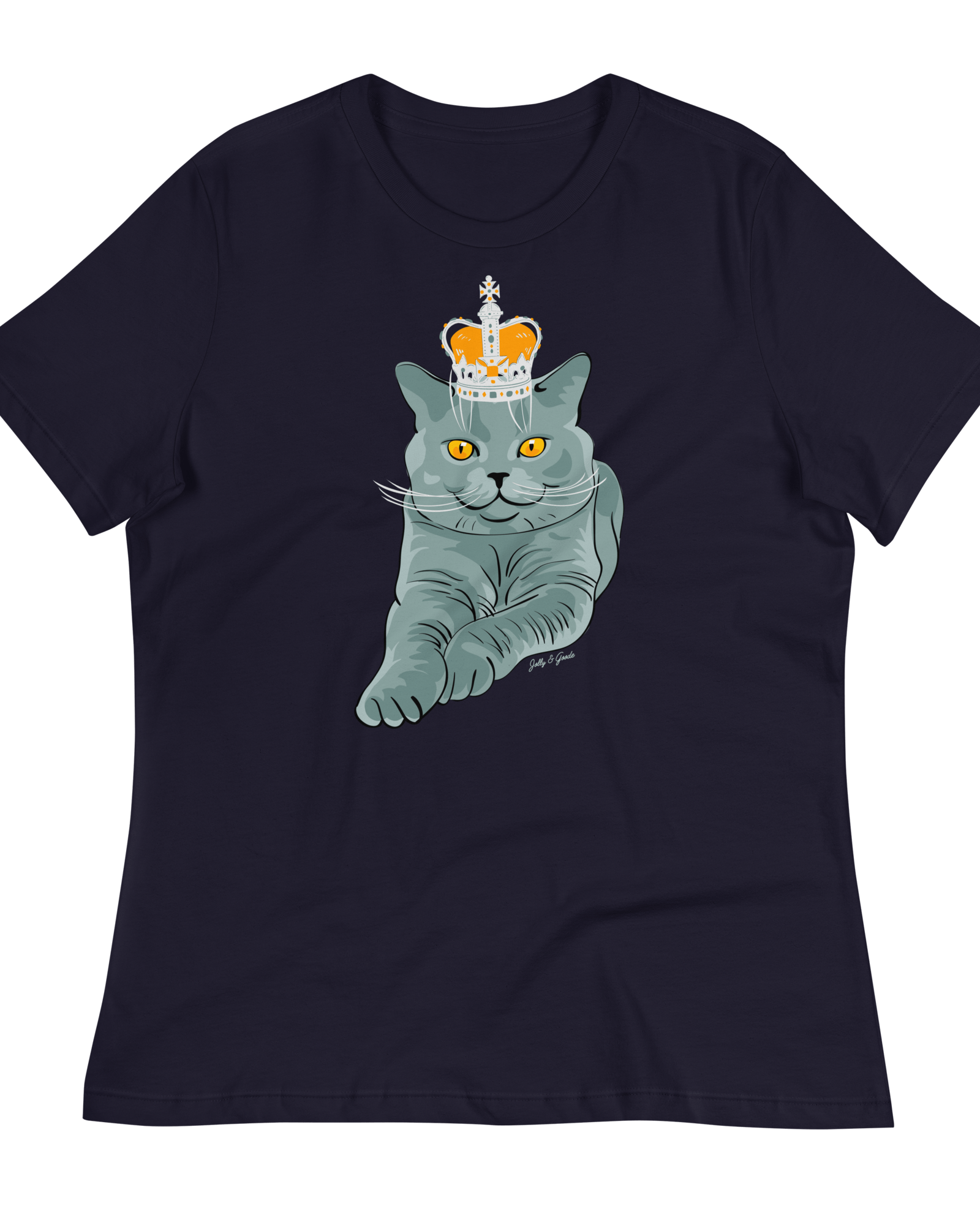 British Blue Women's Relaxed T-Shirt.