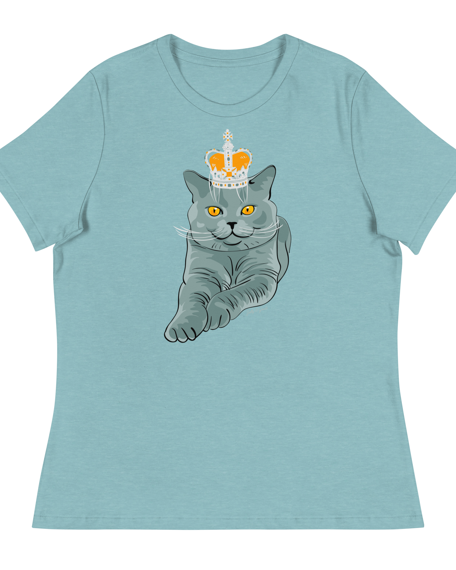 British Blue Women's Relaxed T-Shirt.