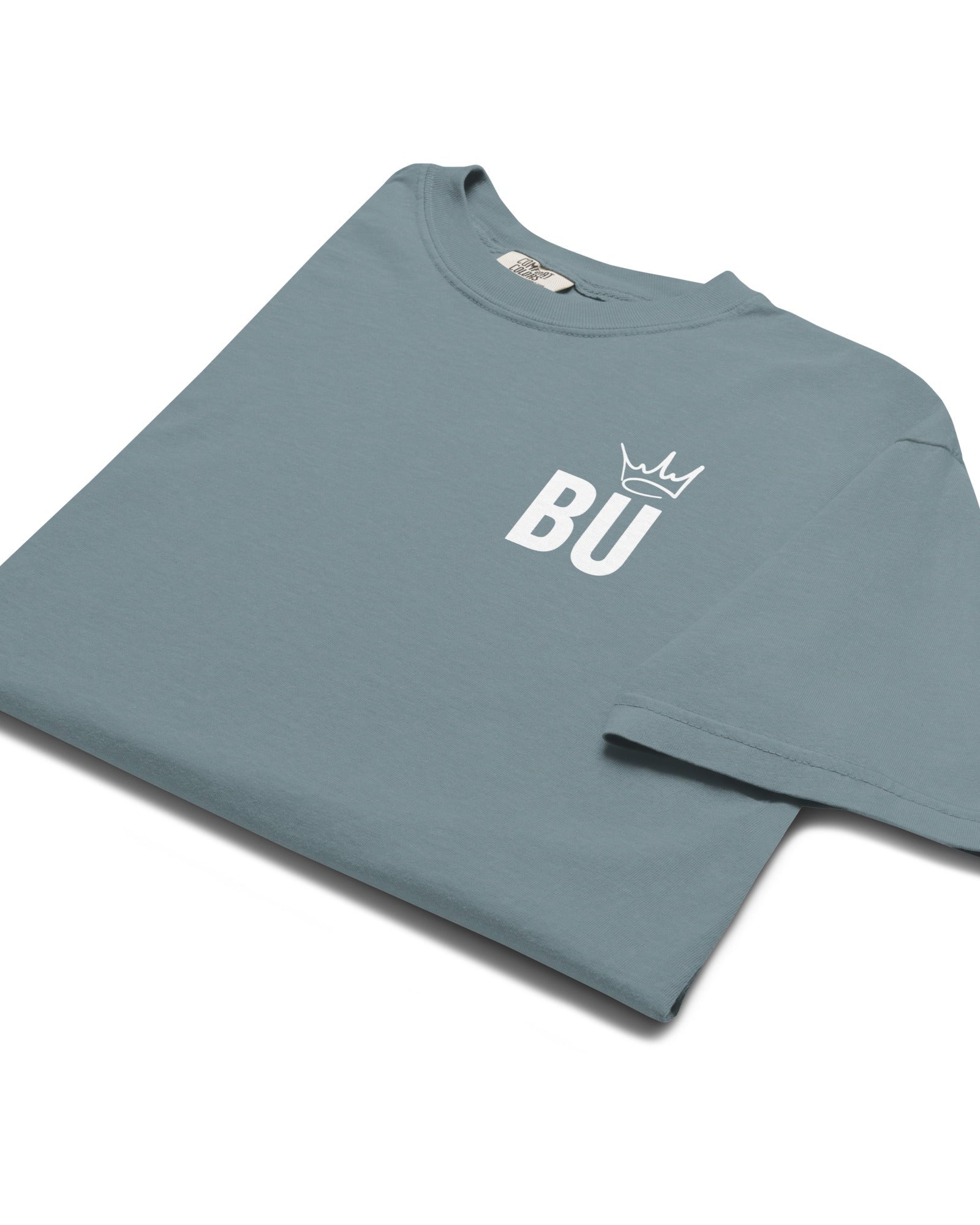 British Unicorn | BU Crown | Garment-dyed Heavyweight Tee.