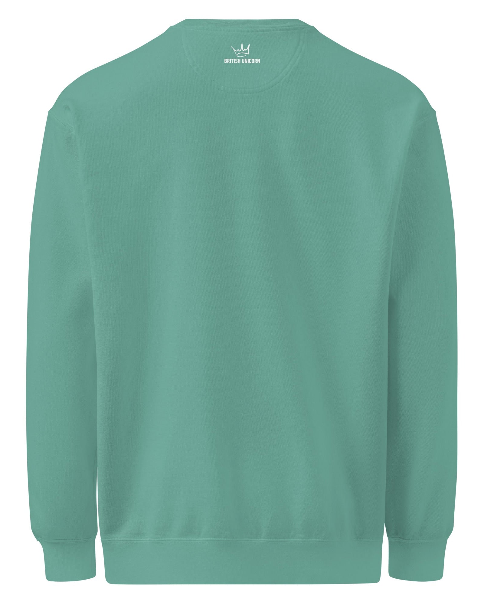 British Unicorn | BU Crown | Garment-dyed Sweatshirt.
