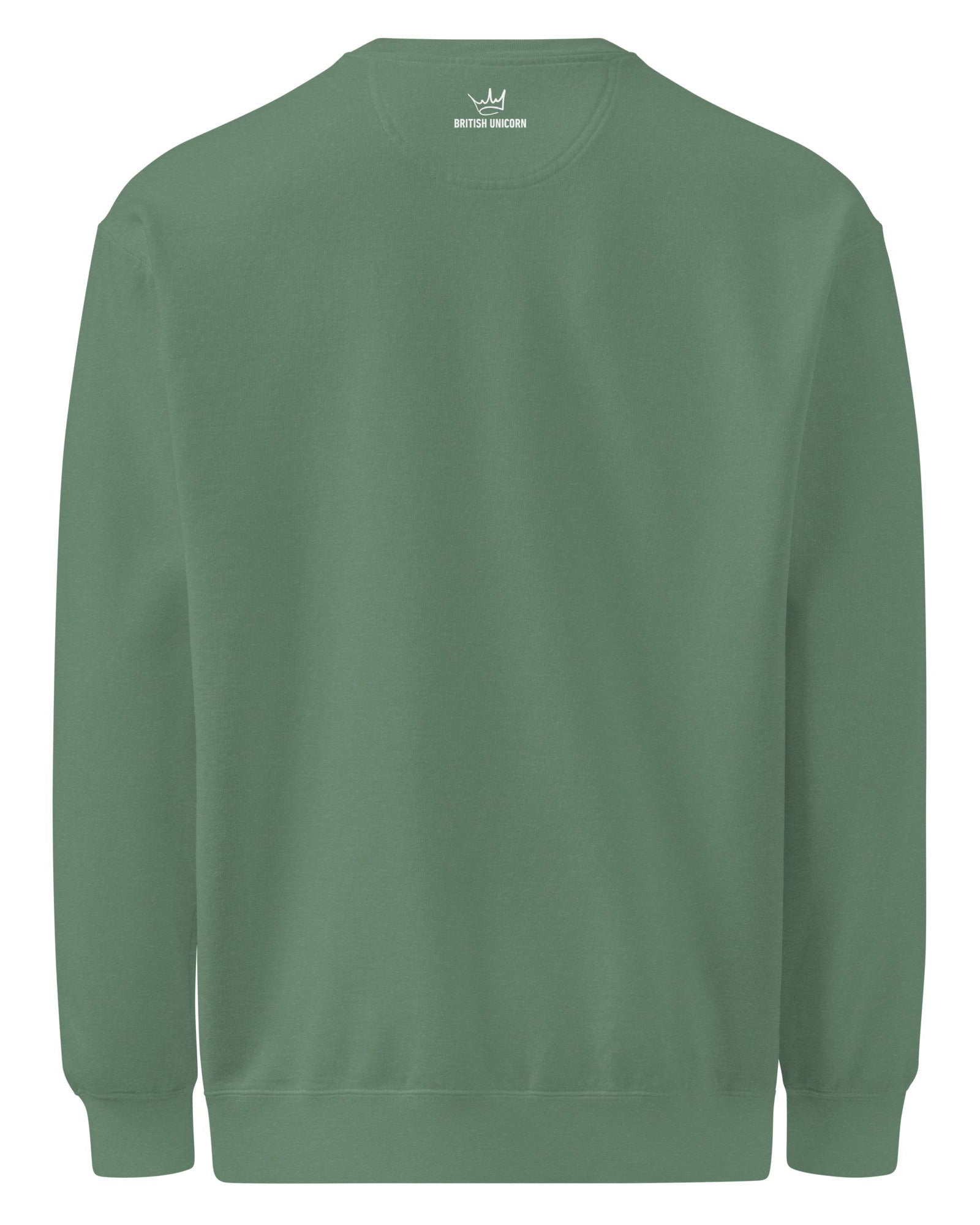 British Unicorn | BU Crown | Garment-dyed Sweatshirt.