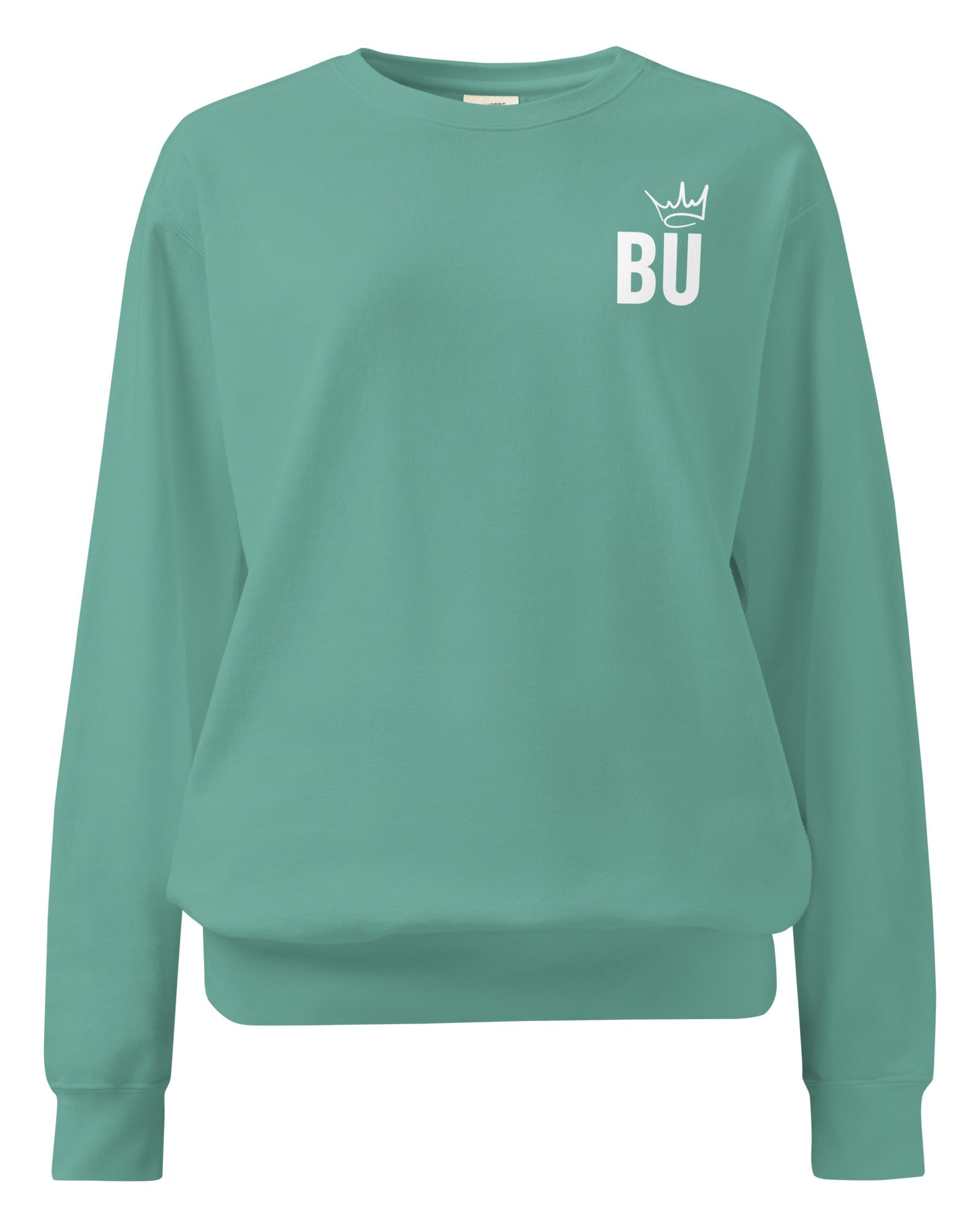 British Unicorn | BU Crown | Garment-dyed Sweatshirt.