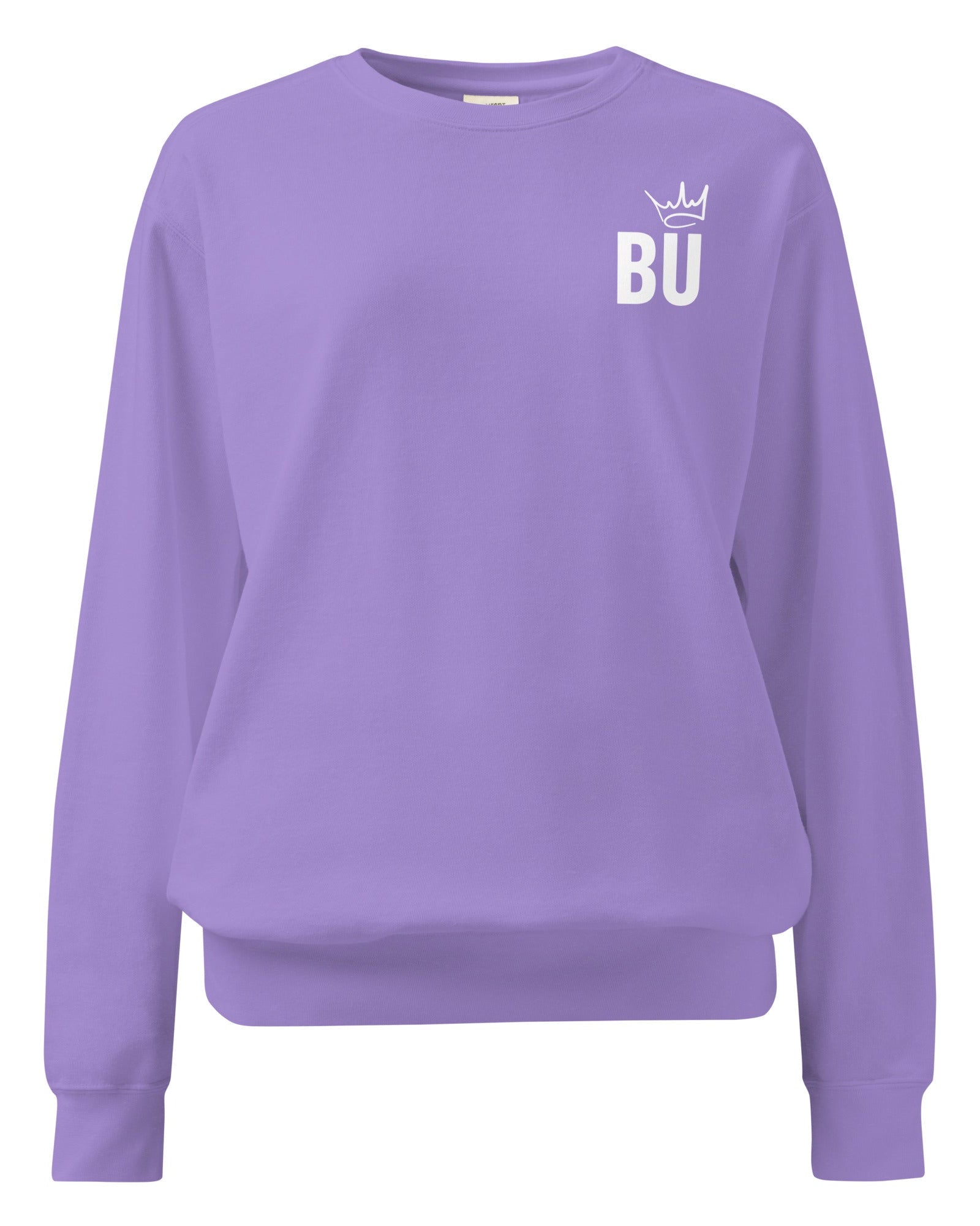 British Unicorn | BU Crown | Garment-dyed Sweatshirt.