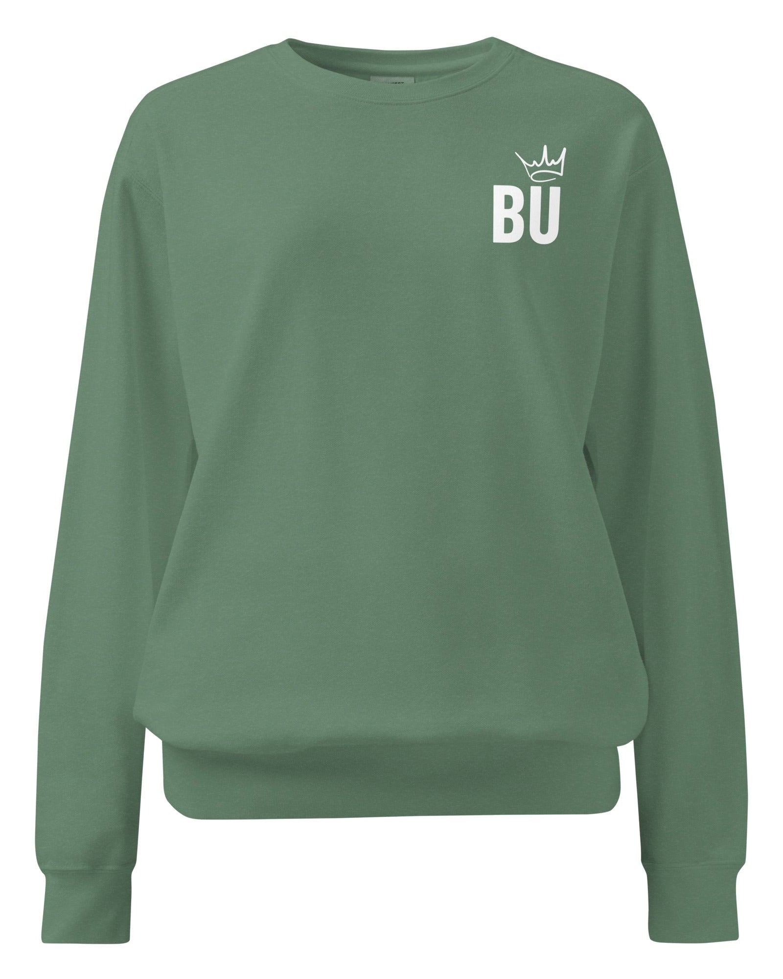 British Unicorn | BU Crown | Garment-dyed Sweatshirt.