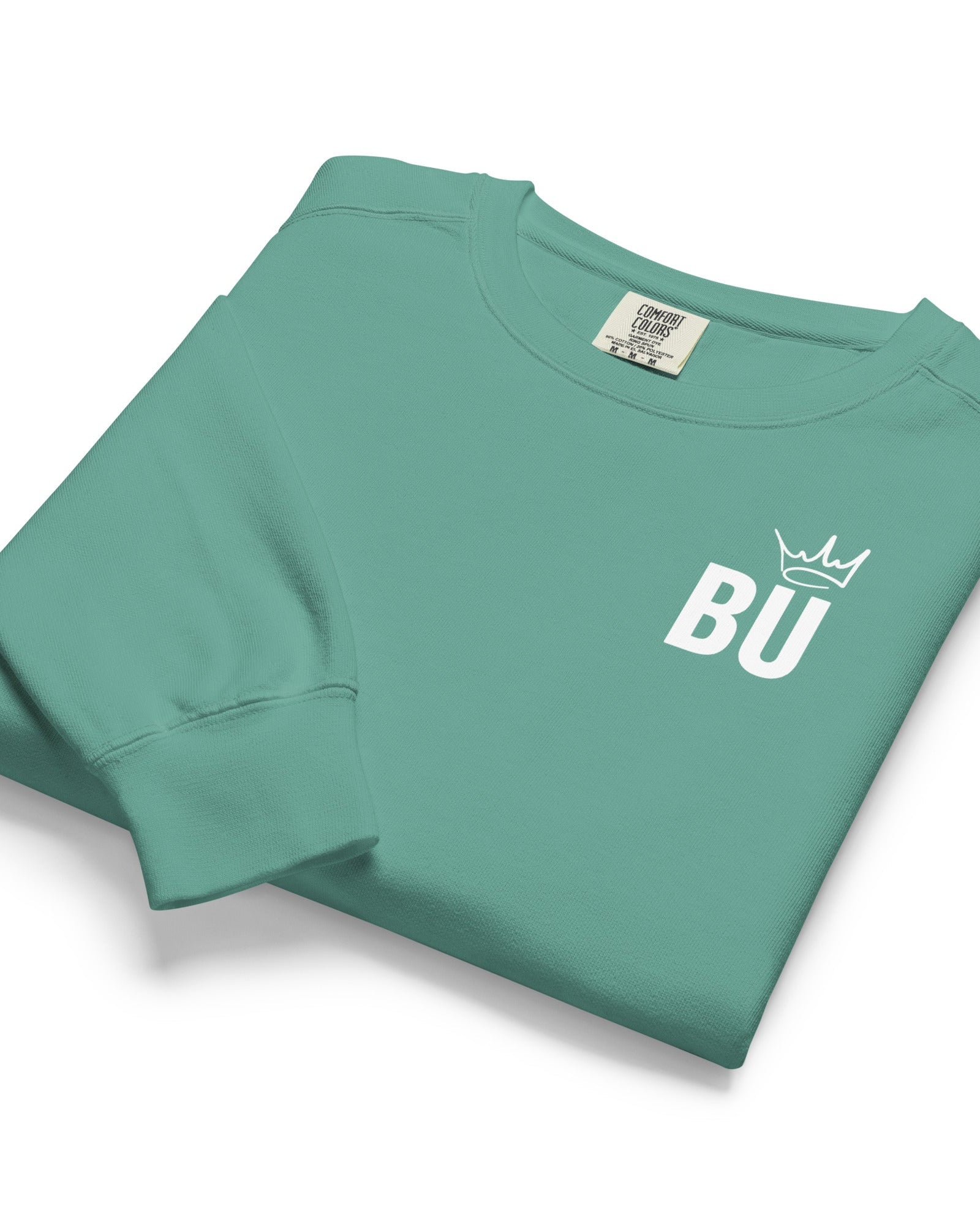British Unicorn | BU Crown | Garment-dyed Sweatshirt.
