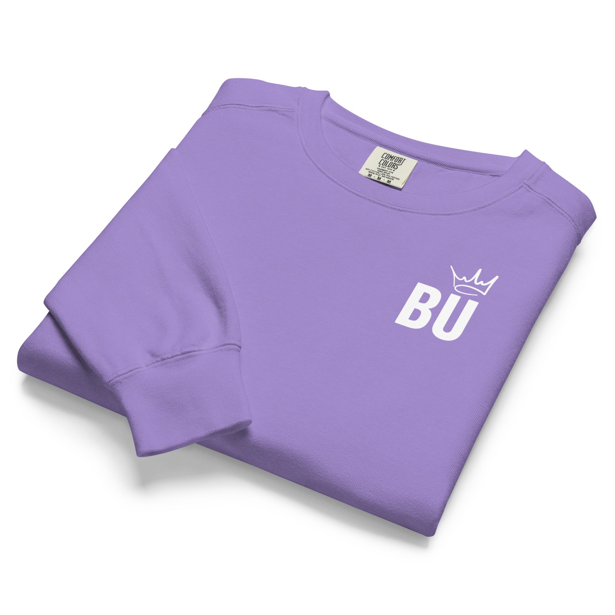 British Unicorn | BU Crown | Garment-dyed Sweatshirt.