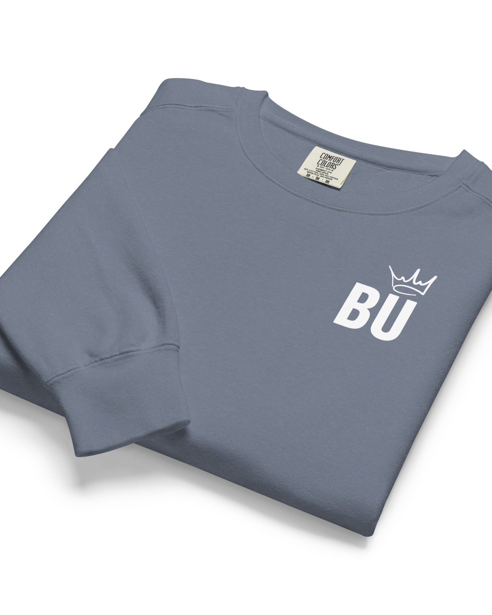 British Unicorn | BU Crown | Garment-dyed Sweatshirt.