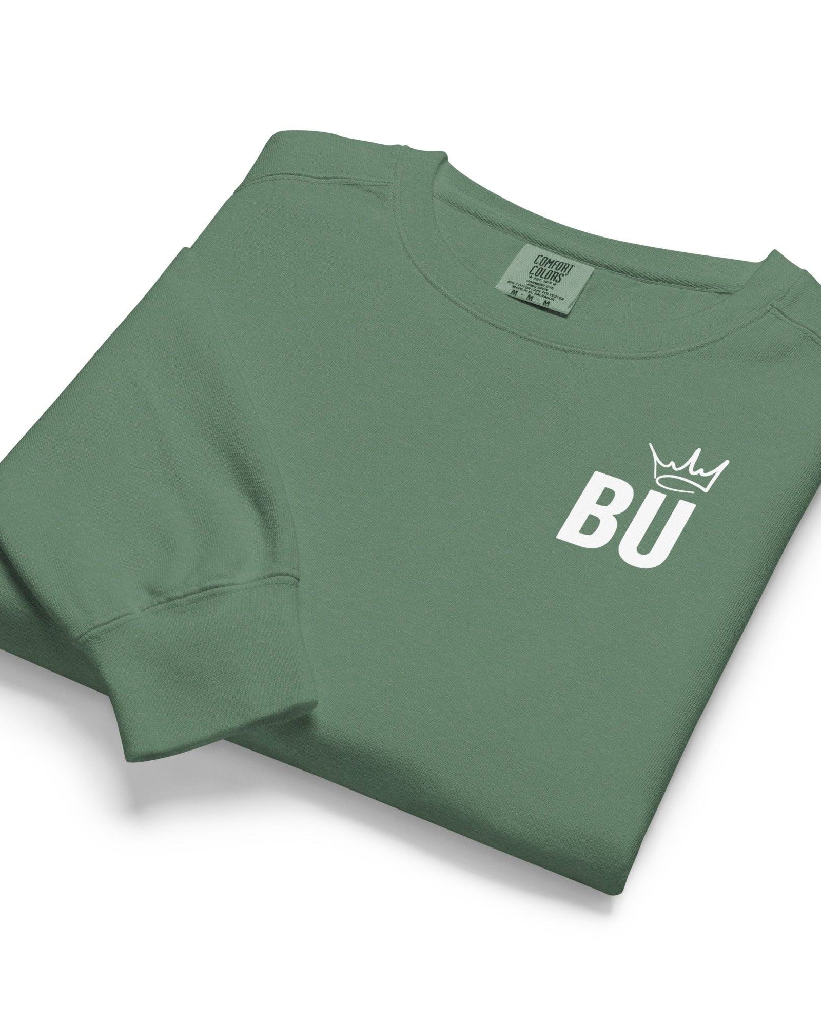 British Unicorn | BU Crown | Garment-dyed Sweatshirt.
