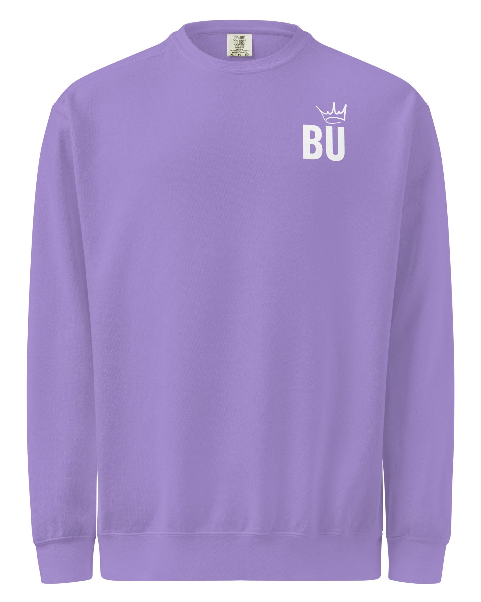 British Unicorn | BU Crown | Garment-dyed Sweatshirt.