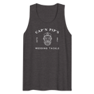 Cap'n Pip's Wedding Tackle Men’s Vest | Tank Top Charcoal Heather / S Shirts & Tops Jolly & Goode