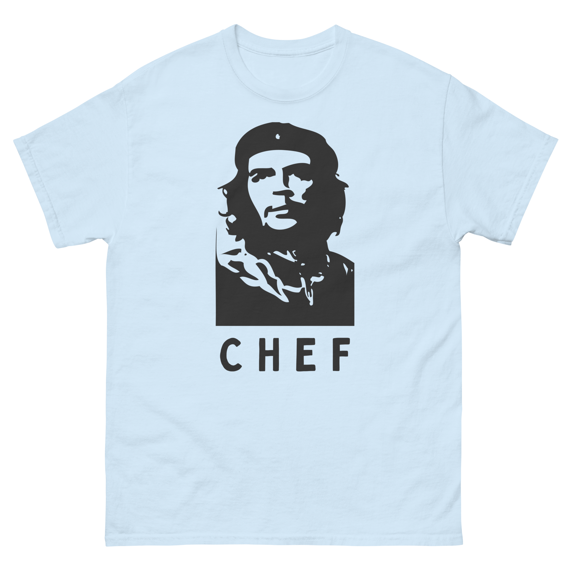Chef T-shirt | Men's Heavyweight Cotton Tee Light Blue / S Shirts & Tops Jolly & Goode