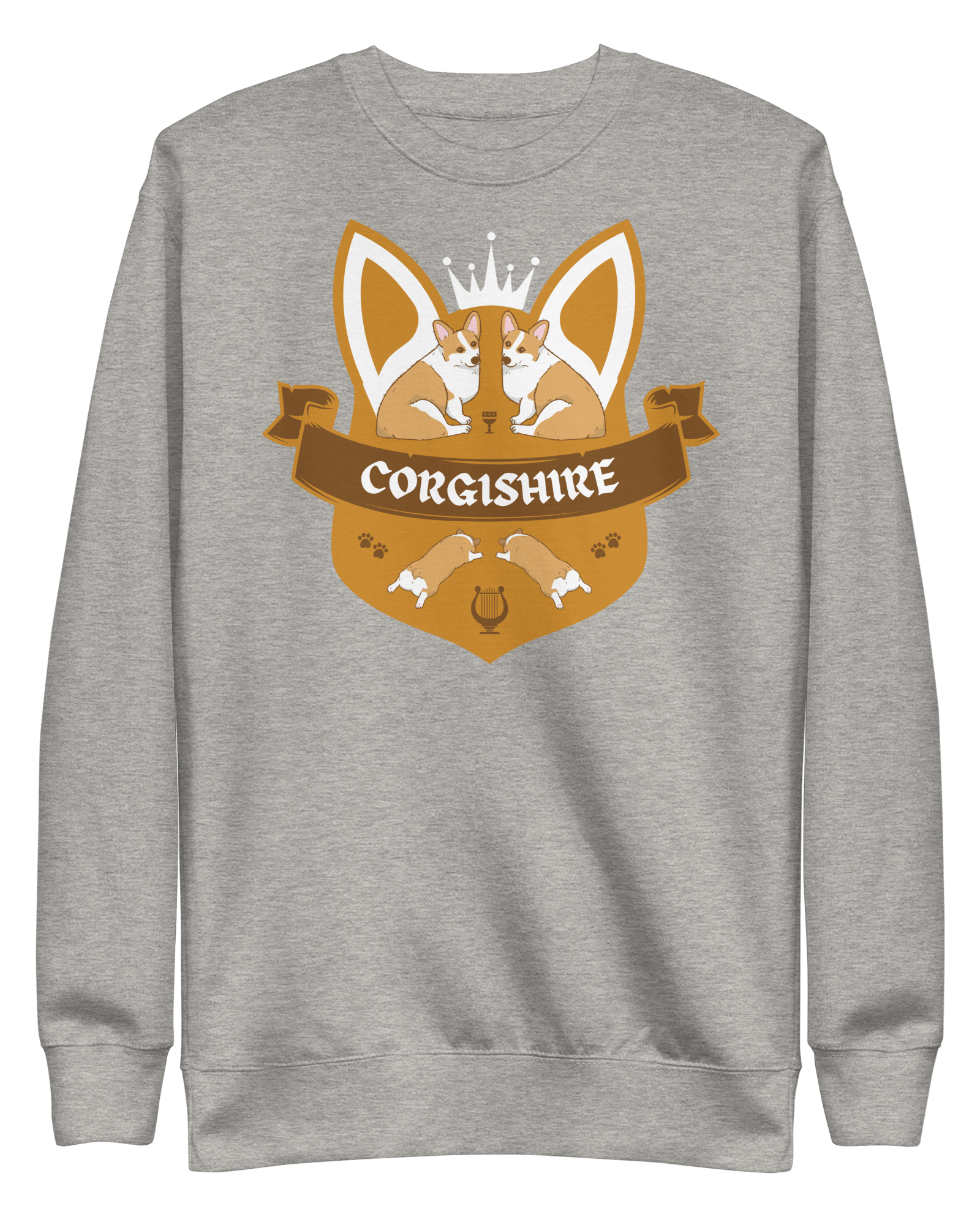 Corgishire Premium Sweatshirt Carbon Grey / S Jolly & Goode