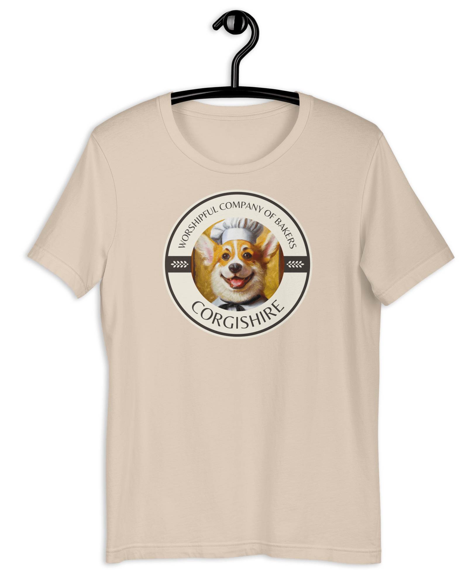 Corgishire Worshipful Company of Bakers T-shirt Soft Cream / S Shirts & Tops Jolly & Goode
